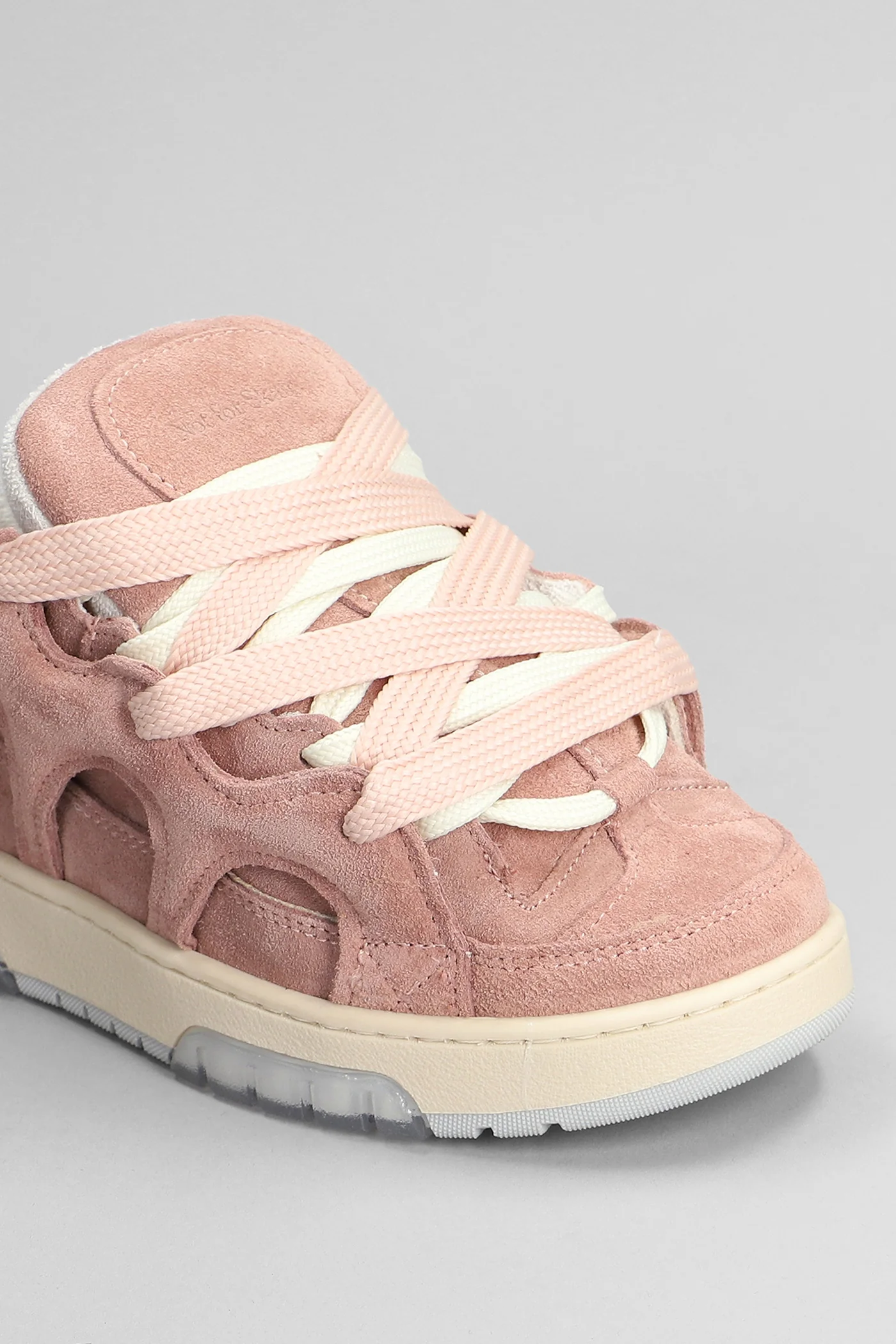 Santha 1 Sneakers in rose-pink suede - Image 25