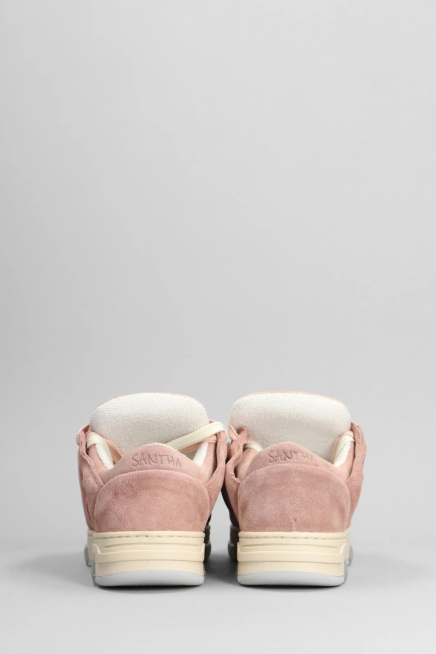 Santha 1 Sneakers in rose-pink suede - Image 59