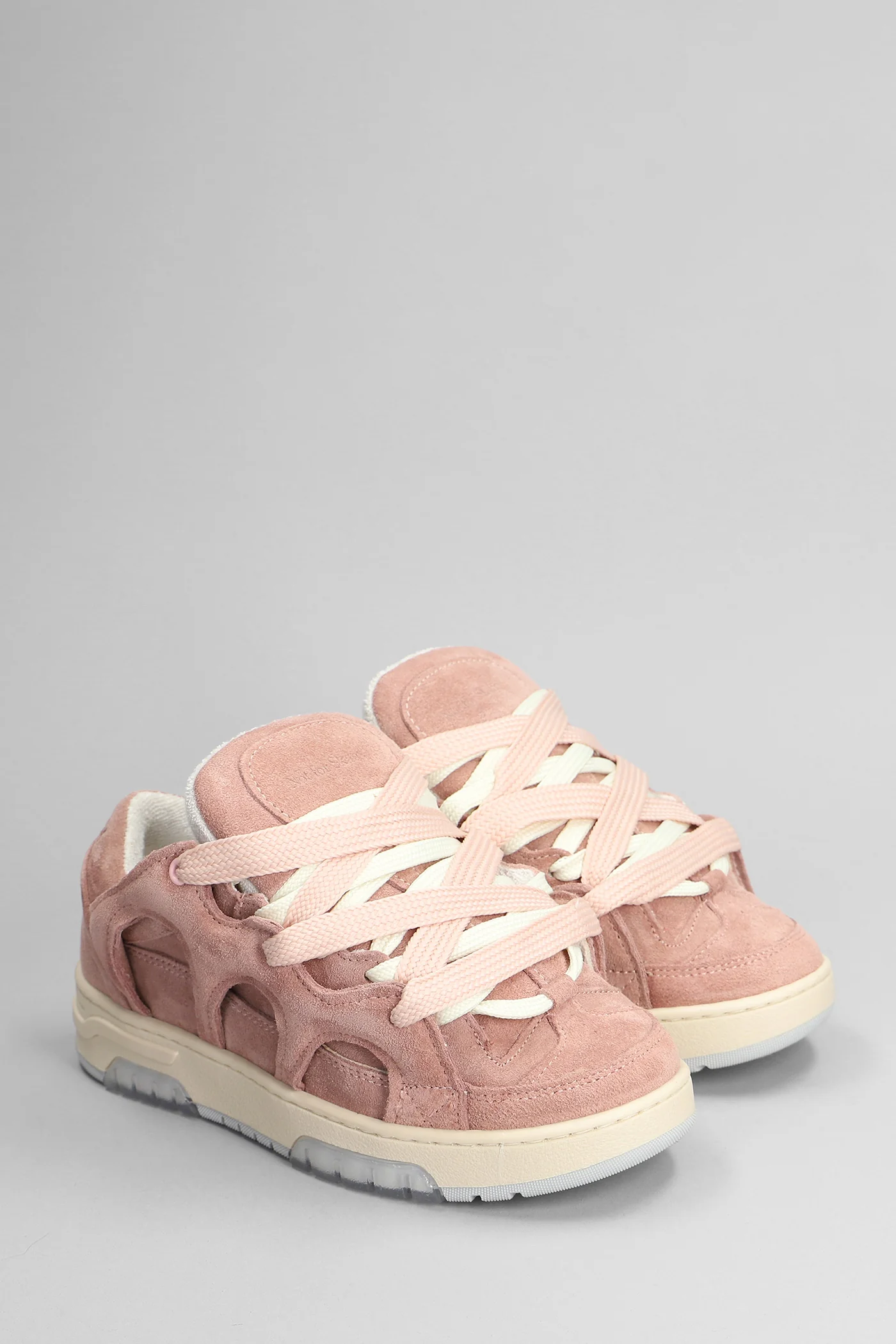 Santha 1 Sneakers in rose-pink suede - Image 62