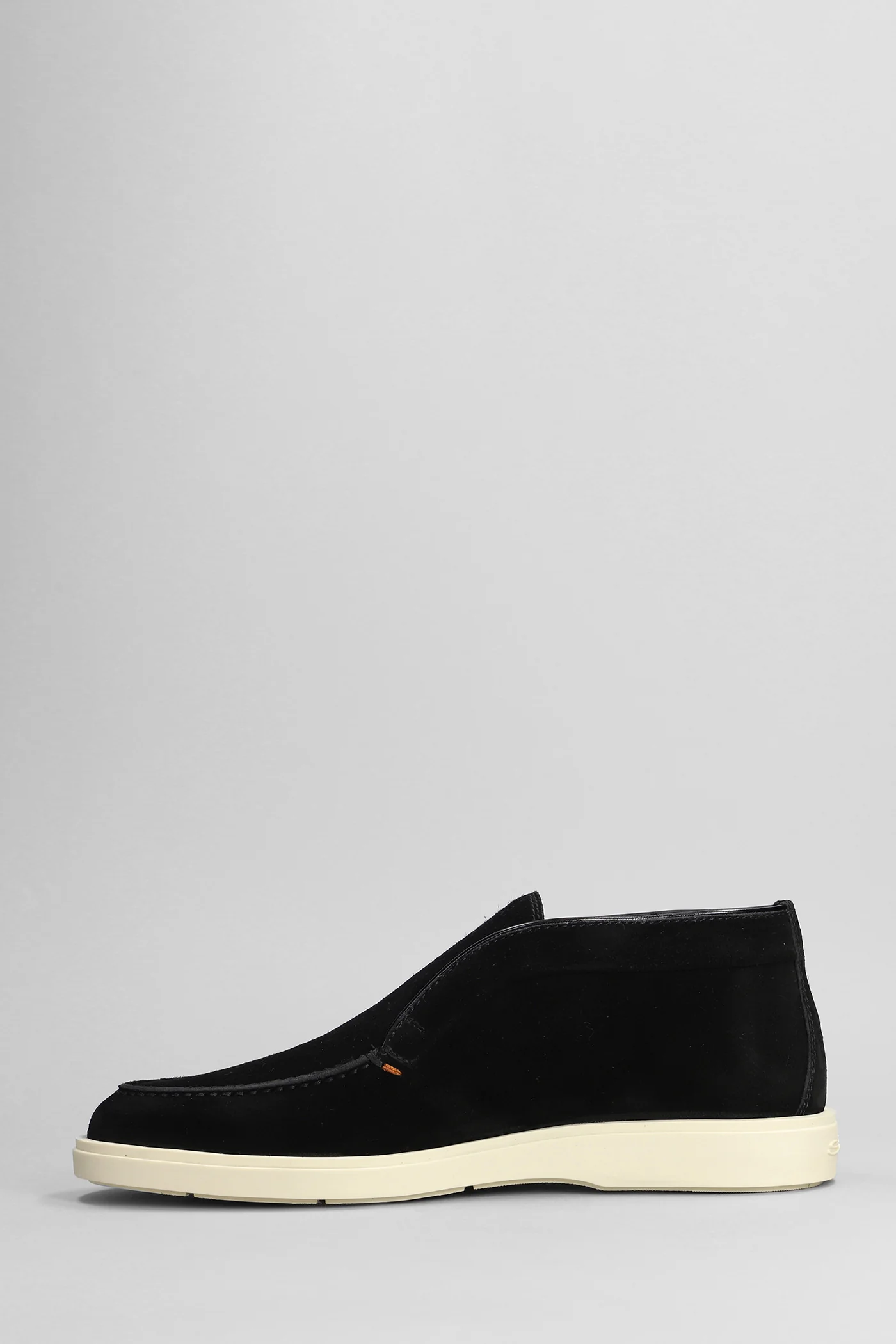 Digits Loafers in black suede - Image 3