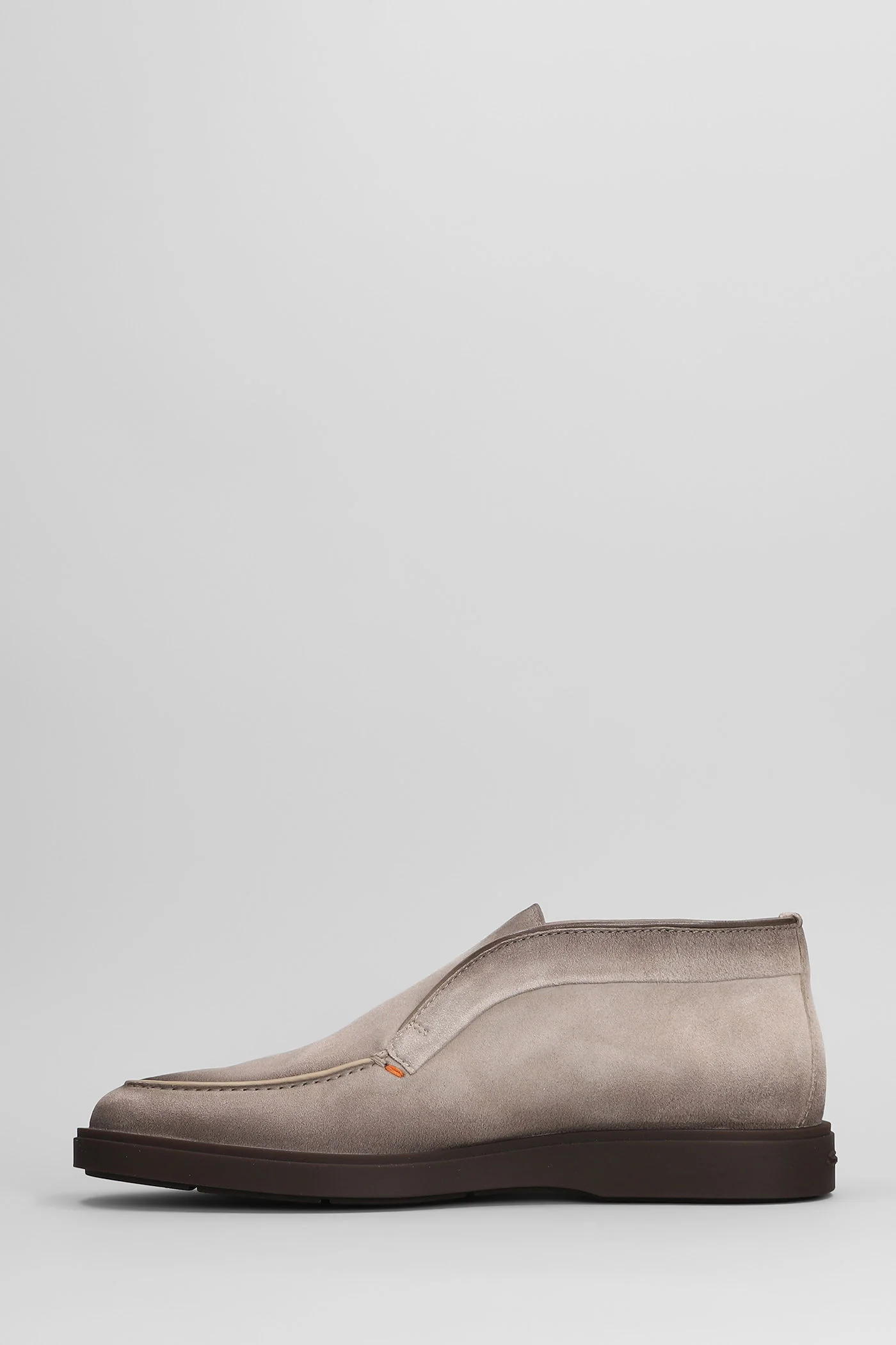 Dragon Loafers in grey suede - Image 3
