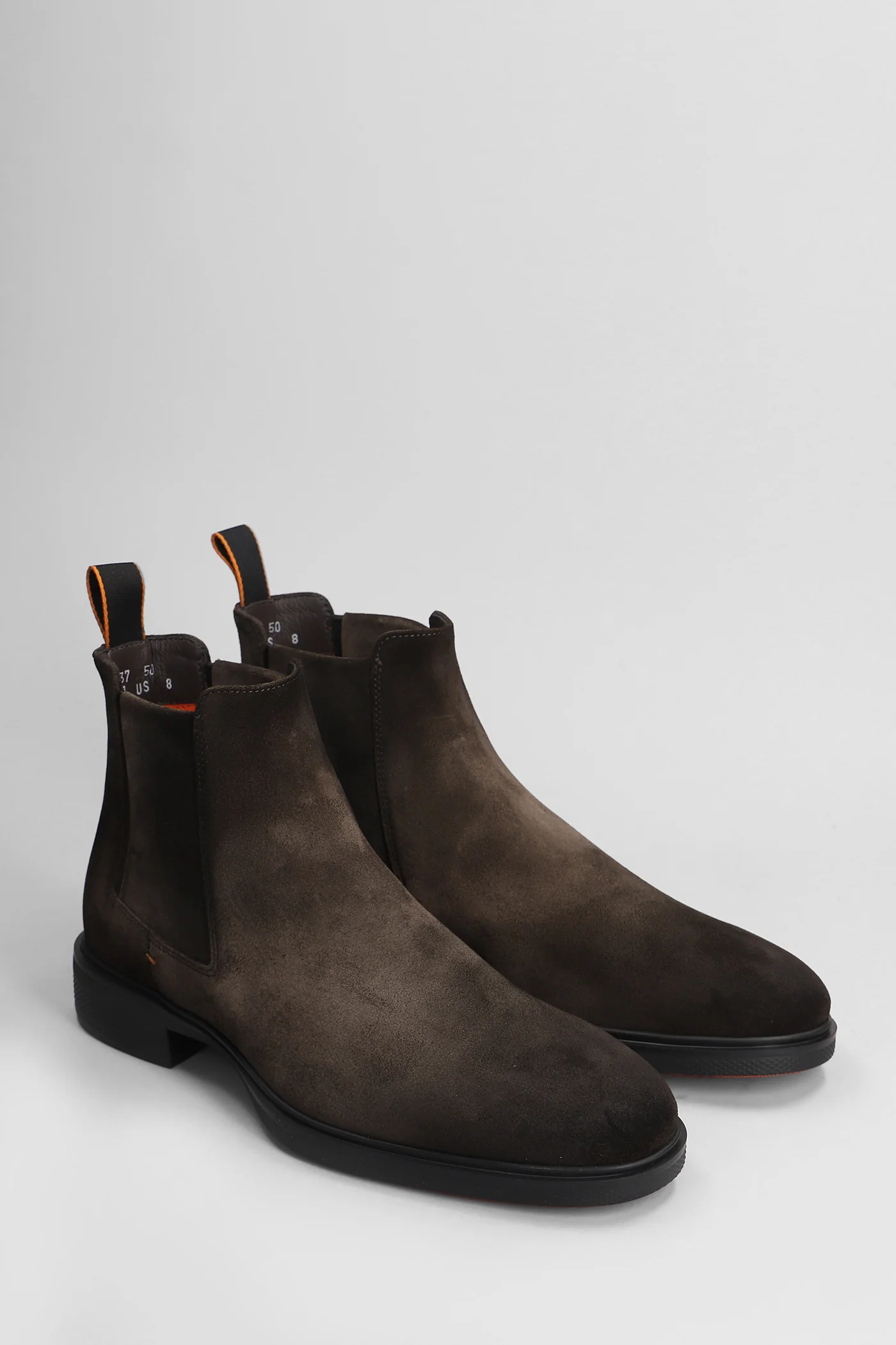Easy onm gext50 Ankle boots in brown suede - Image 2