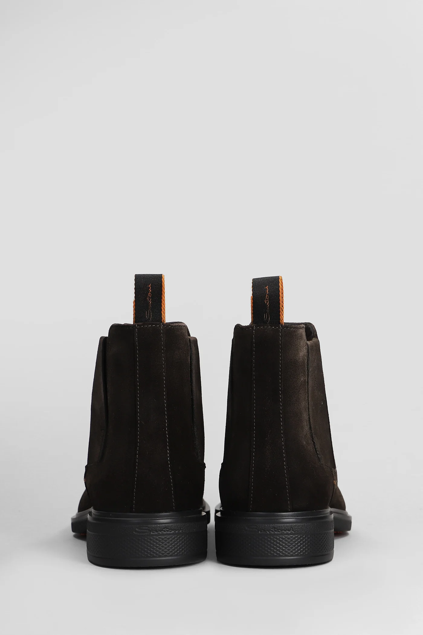 Easy onm gext50 Ankle boots in brown suede - Image 4