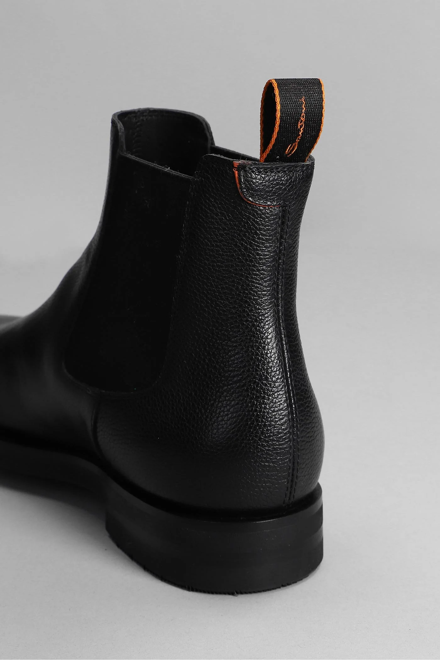 Enver Ankle boots in black leather - Image 5