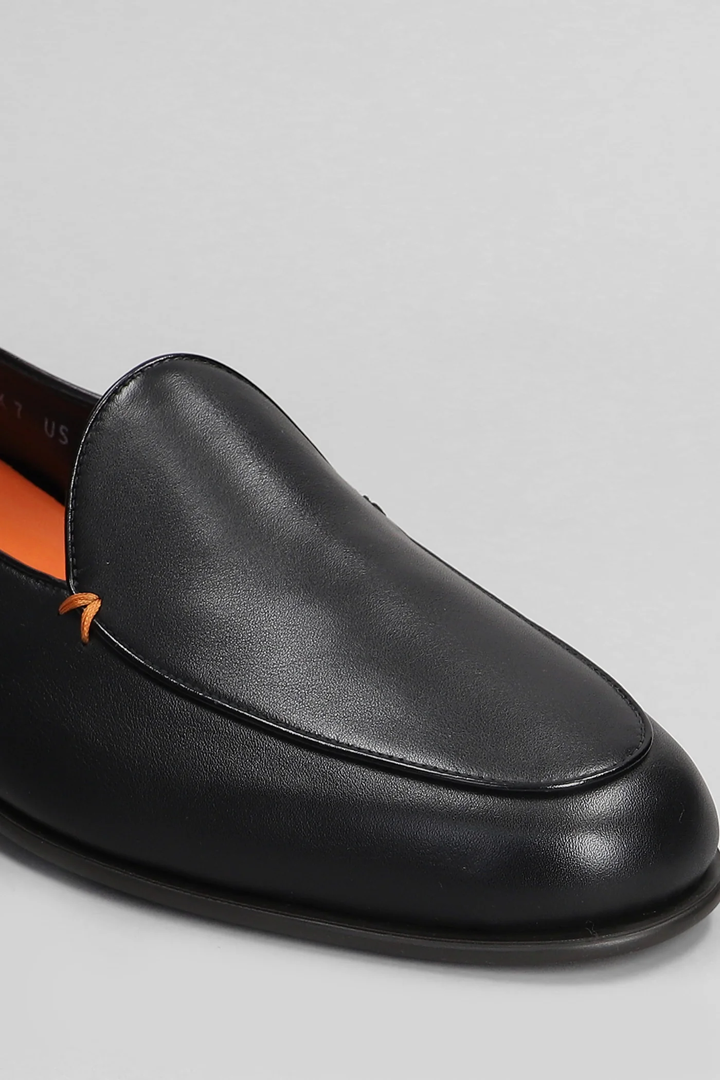 Vibe b Loafers in black leather - Image 5
