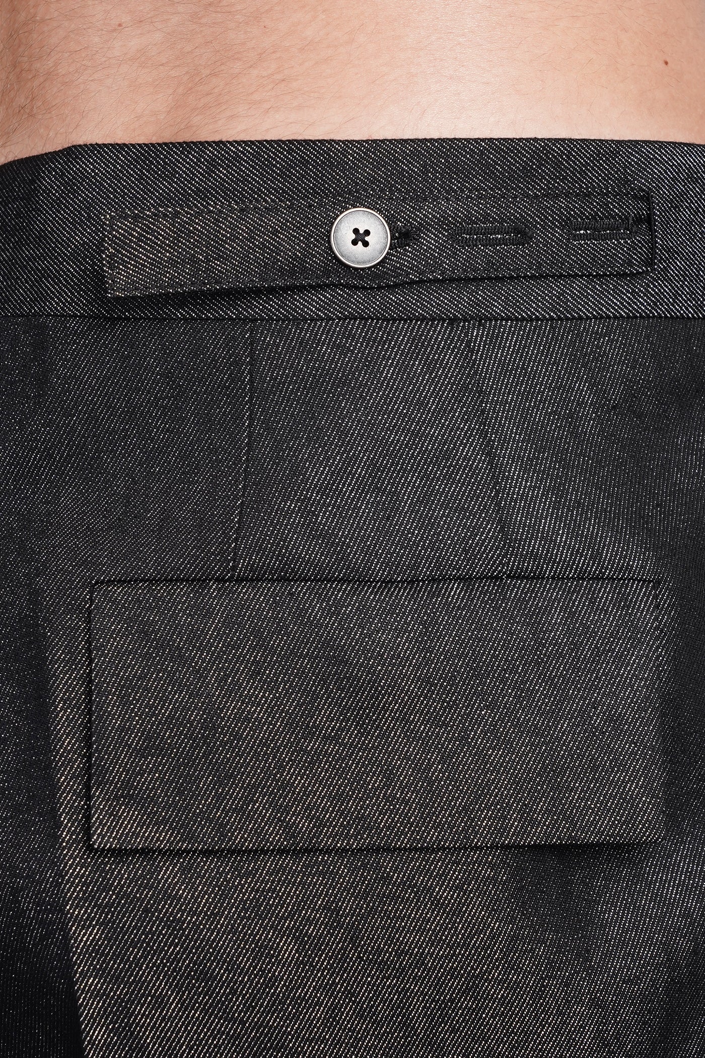 N10 Pants in black cotton - Image 5