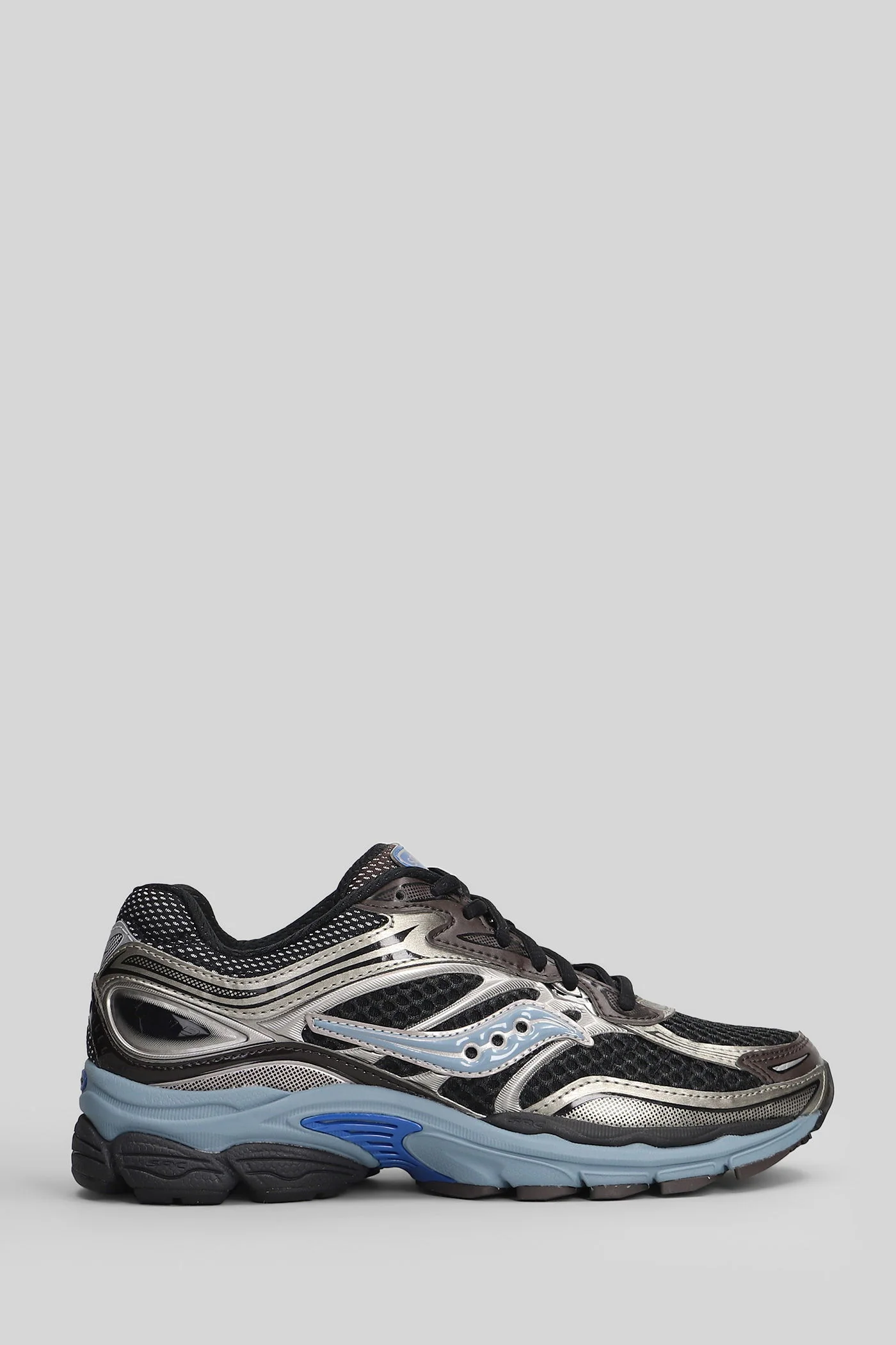 Progrid Omni 9 Sneakers in black leather and fabric