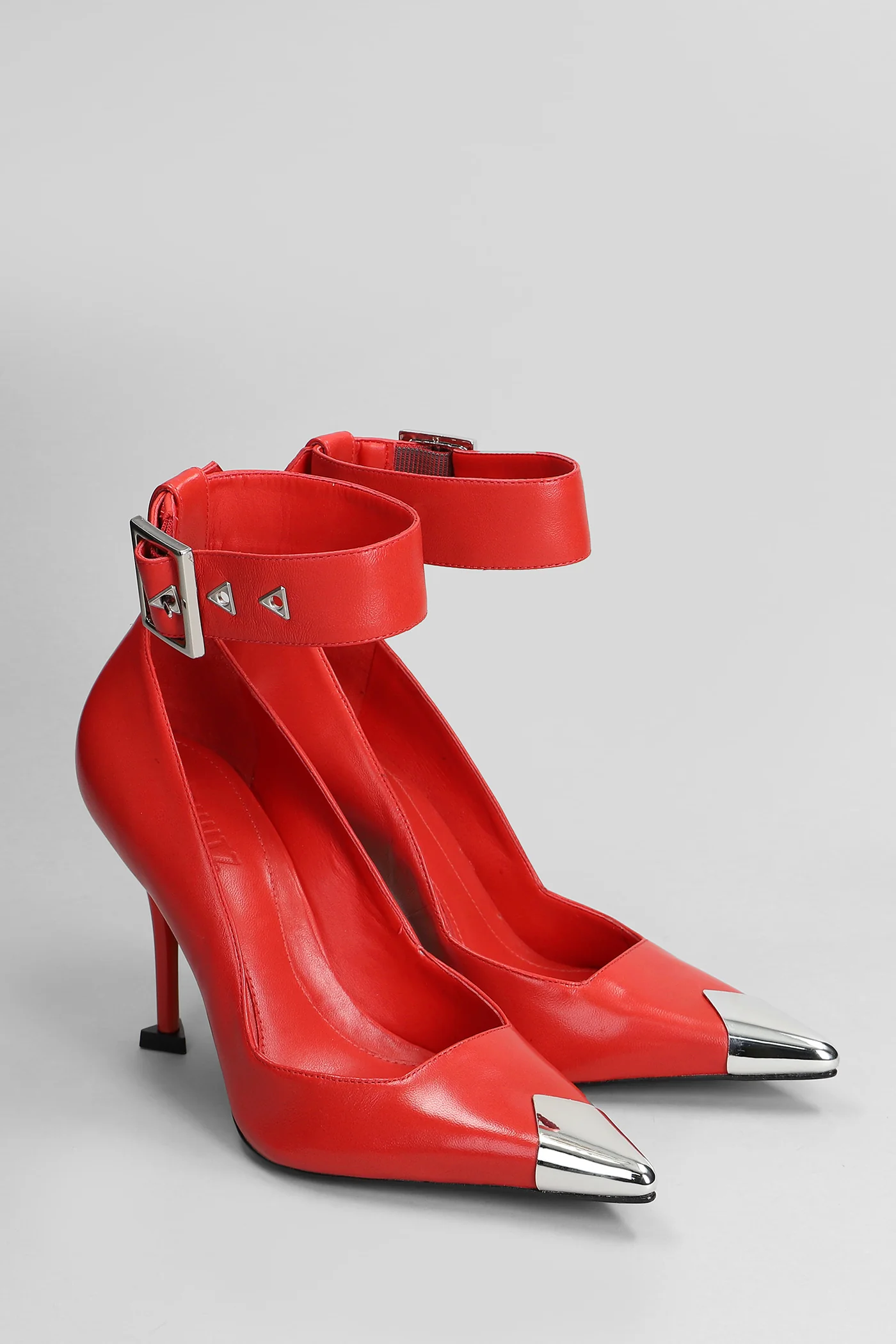 Darla Pump Pumps in red leather - Image 2