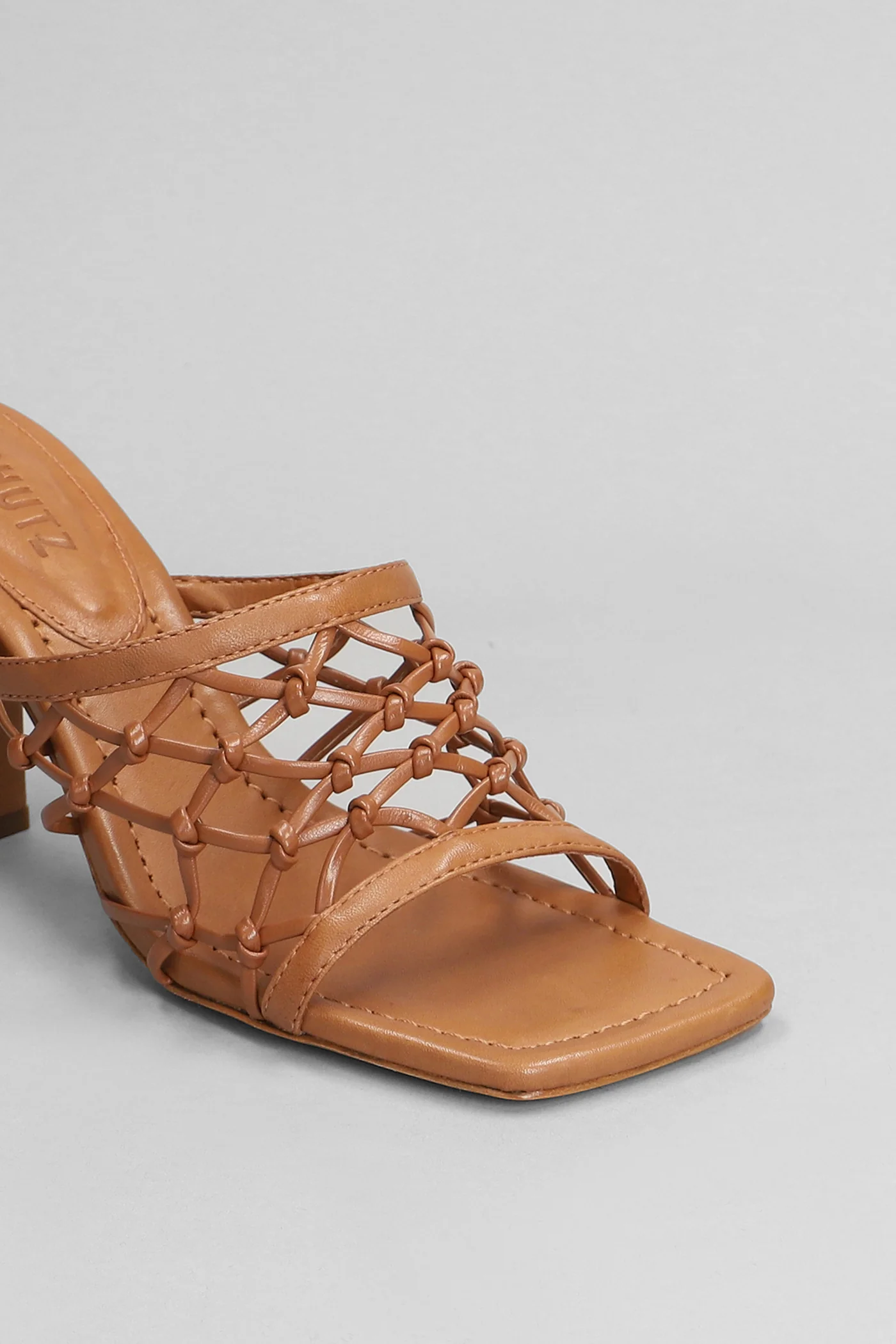 Slipper-Mule in leather color leather - Image 5