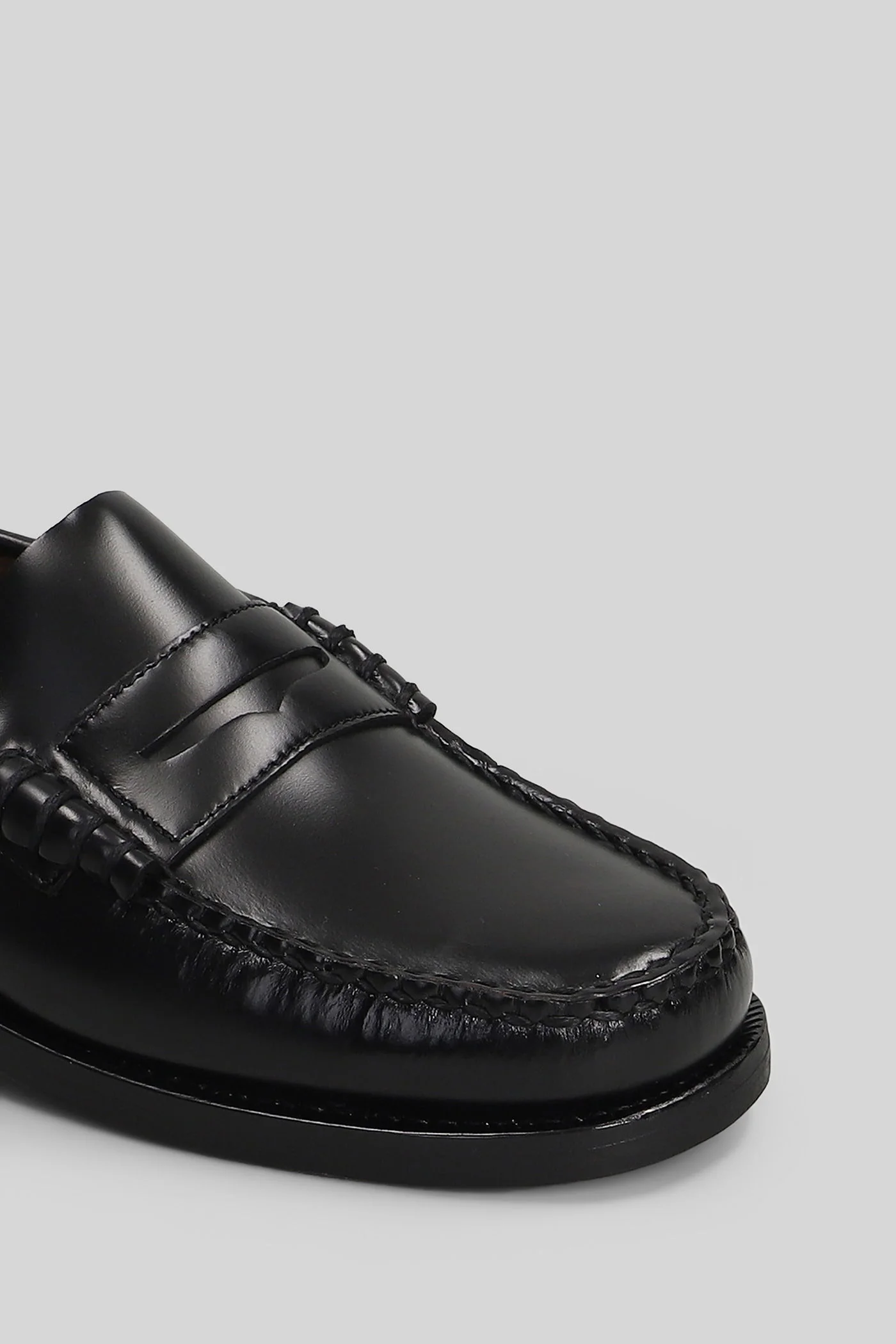 Classic dan Loafers in black leather - Image 5