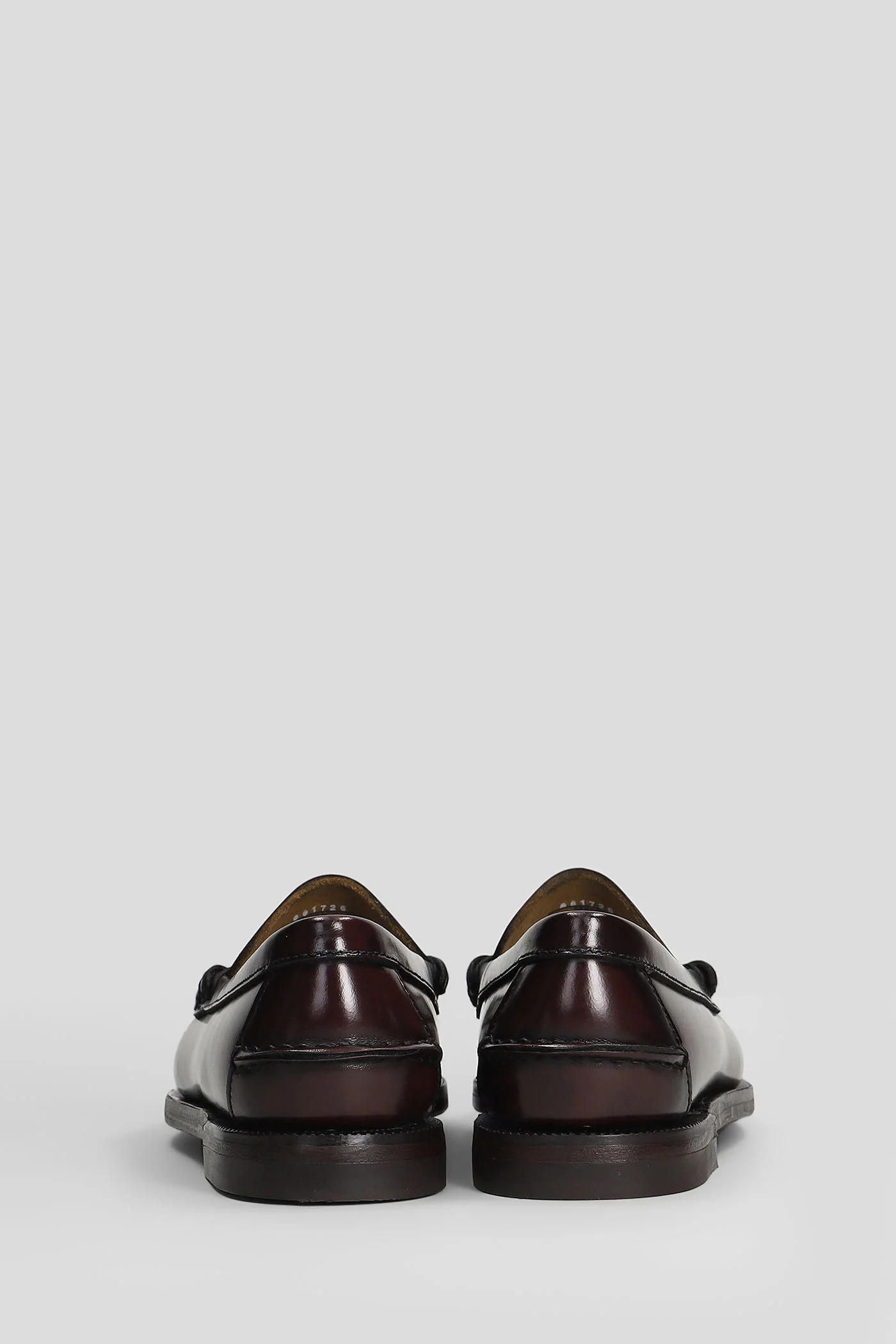 Classic dan Loafers in bordeaux leather - Image 4