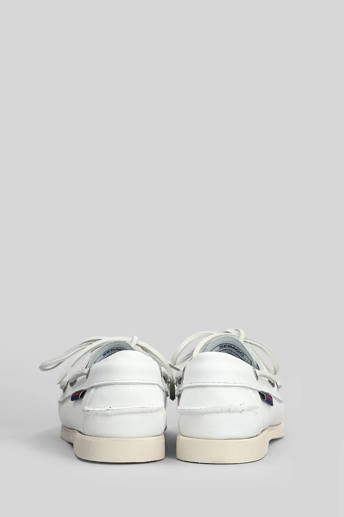 Portland Loafers in white leather - Image 4