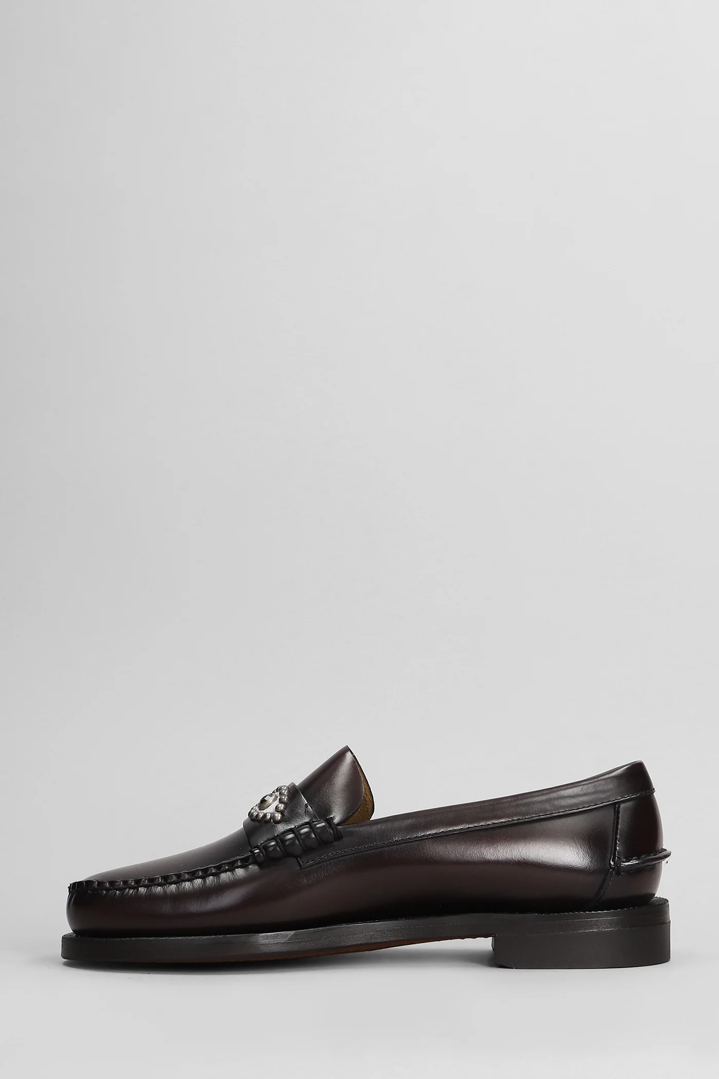 Classic dan eyes Loafers in brown leather - Image 3