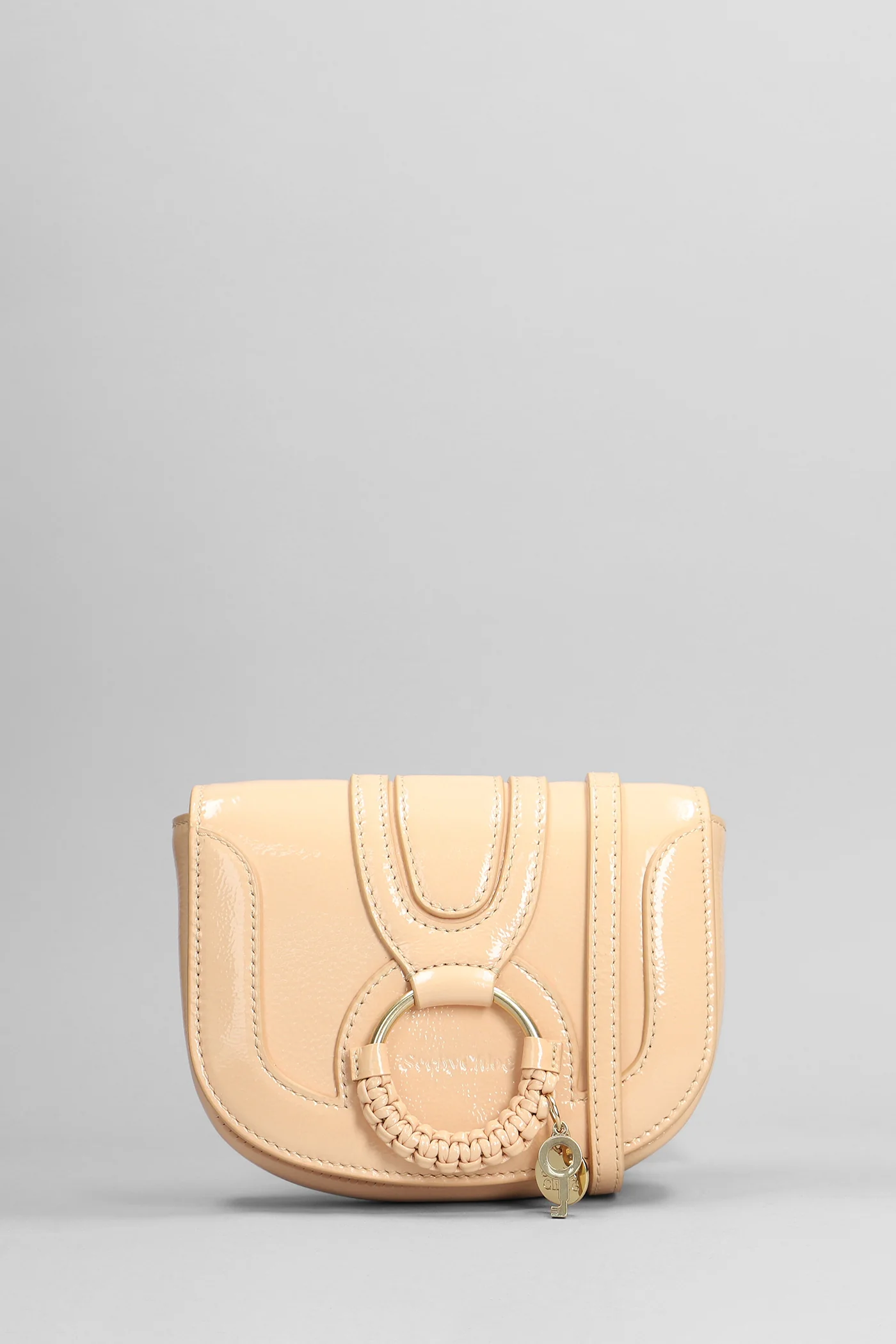 Hana Shoulder bag in beige leather