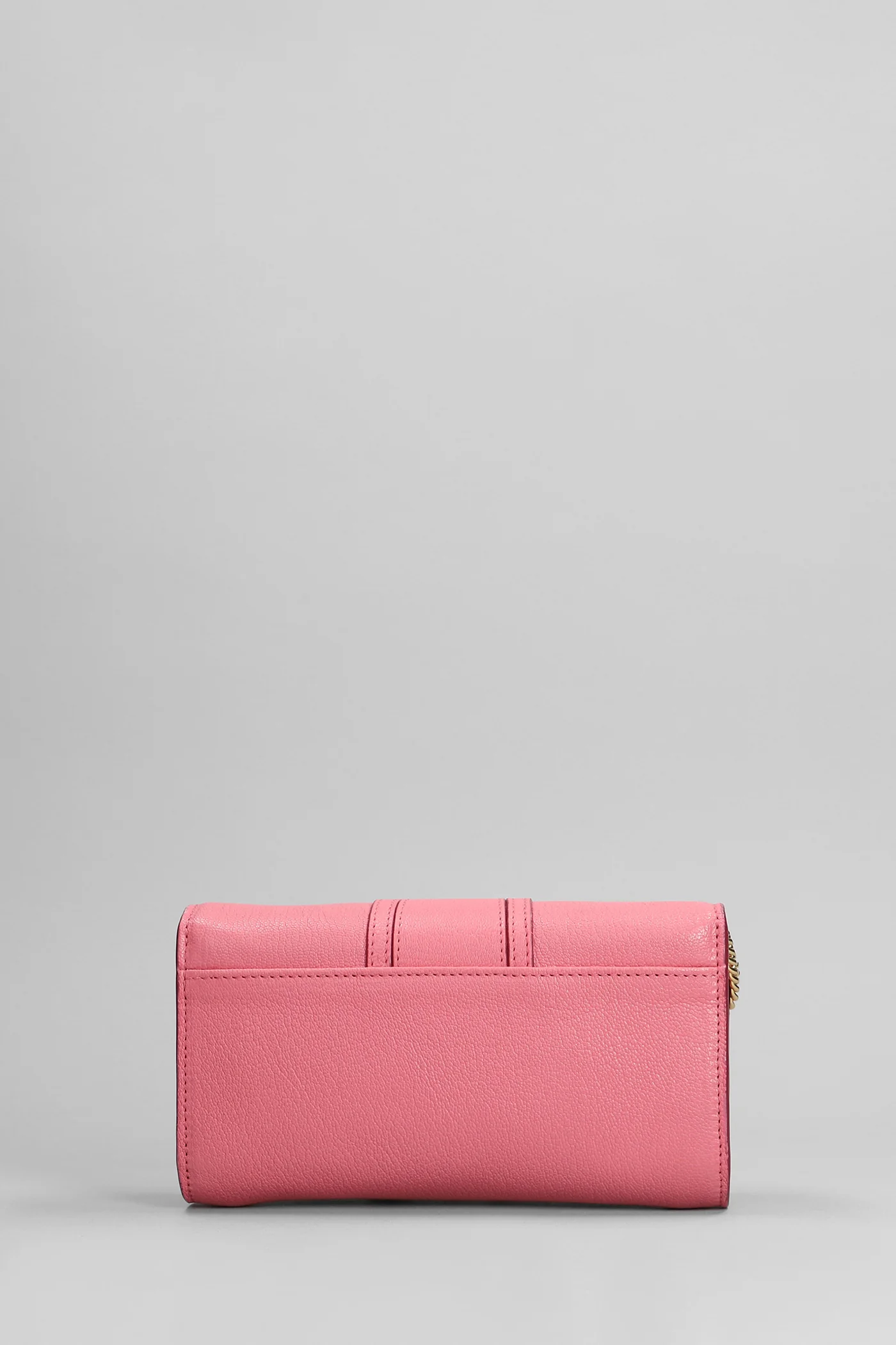 Hana Wallet in rose-pink leather - Image 3