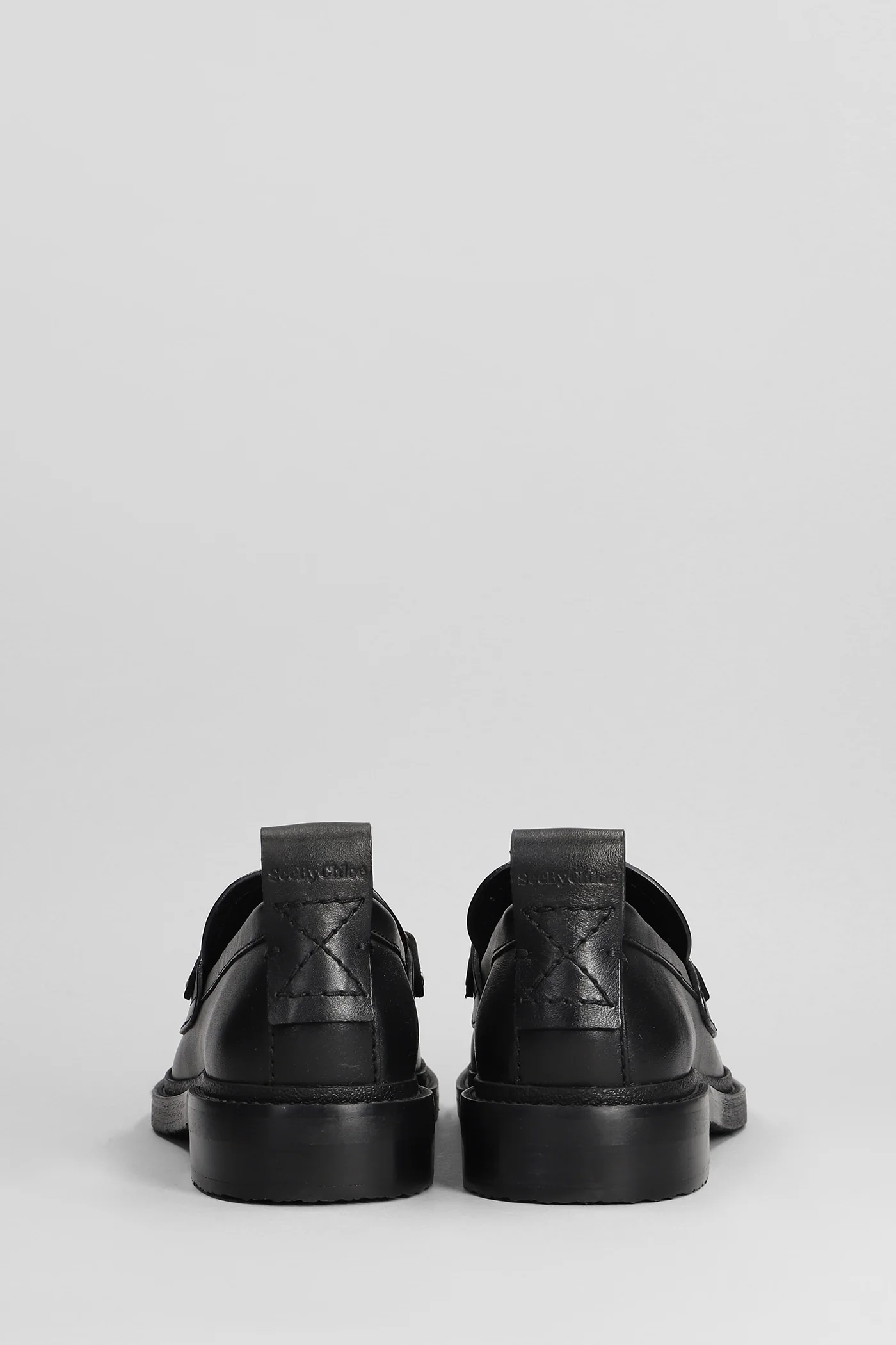 Signature 1 Loafers in black leather - Image 4