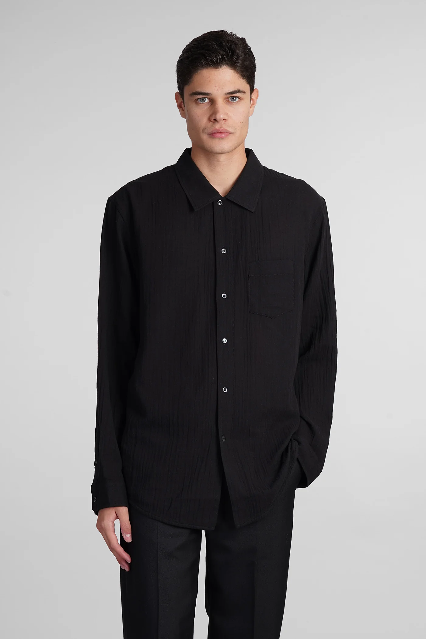 Leo shirt Shirt in black cotton - Image 16