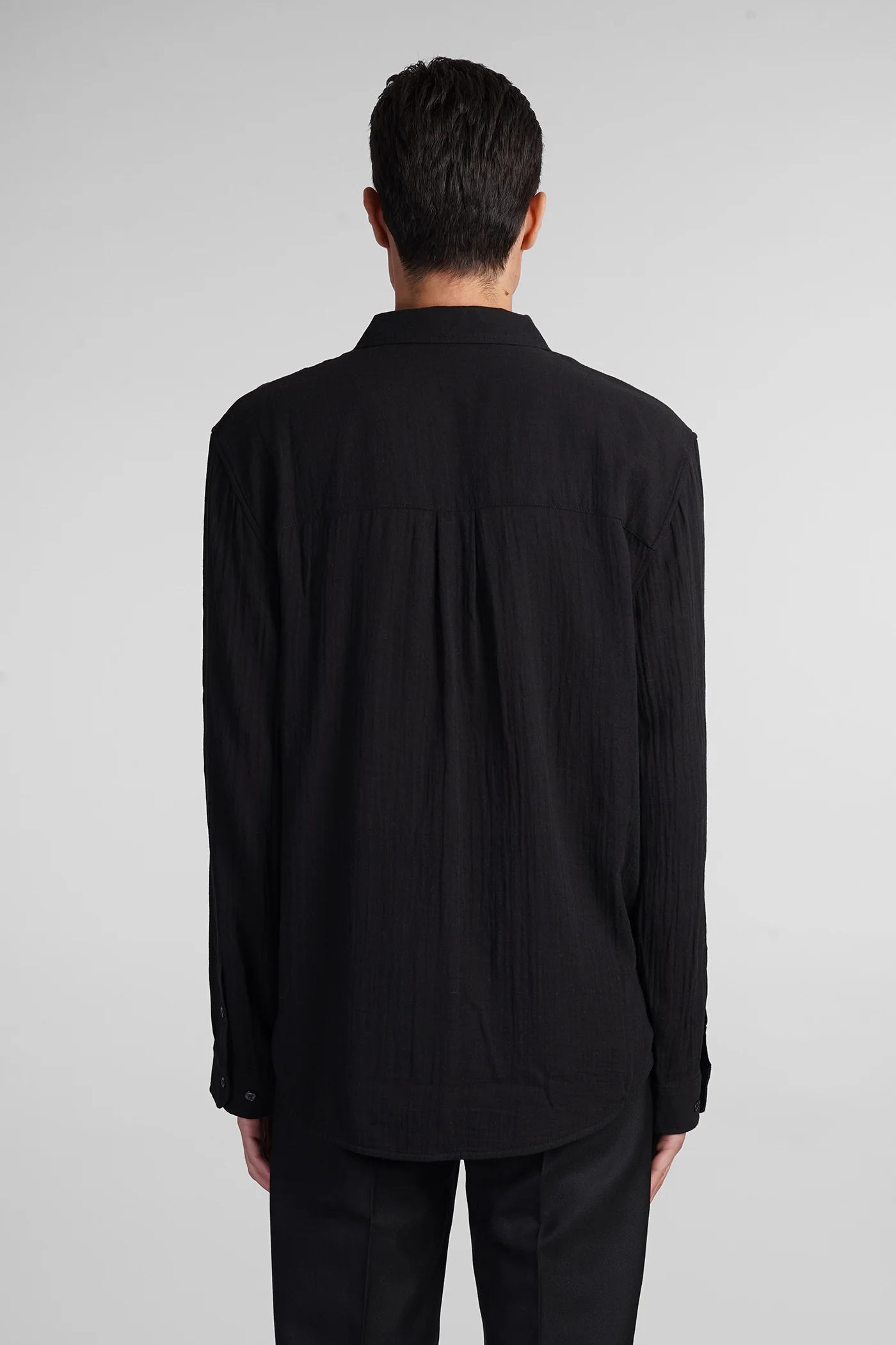 Leo shirt Shirt in black cotton - Image 18