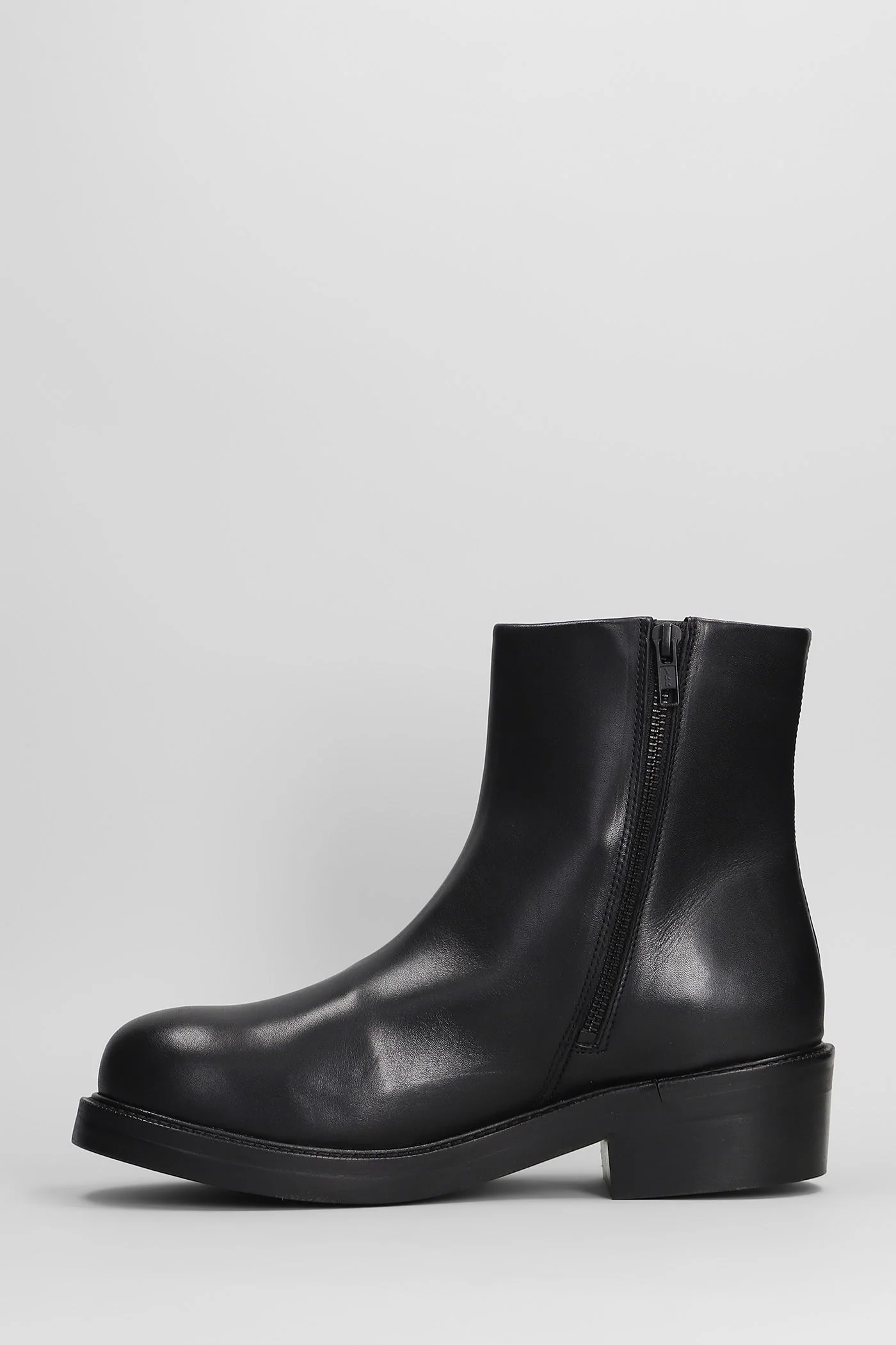 Letaro Ankle boots in black leather - Image 3