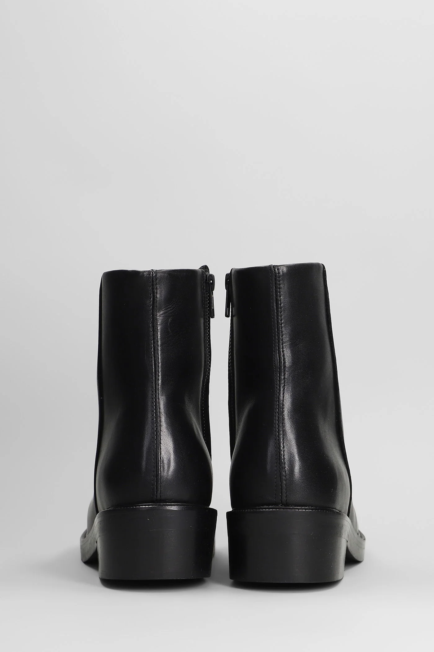 Letaro Ankle boots in black leather - Image 4
