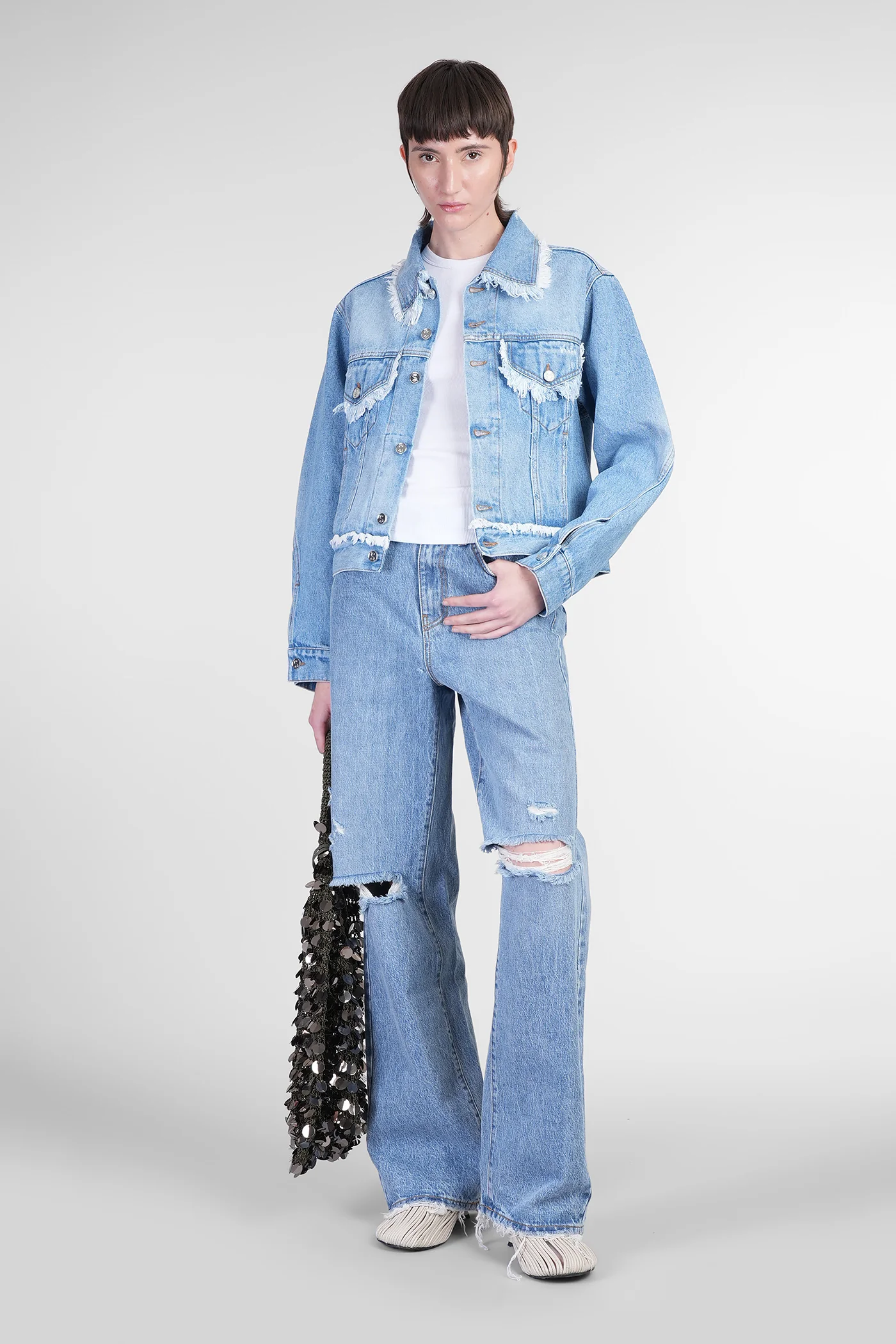 Sydney Denim Jackets in blue cotton - Image 2