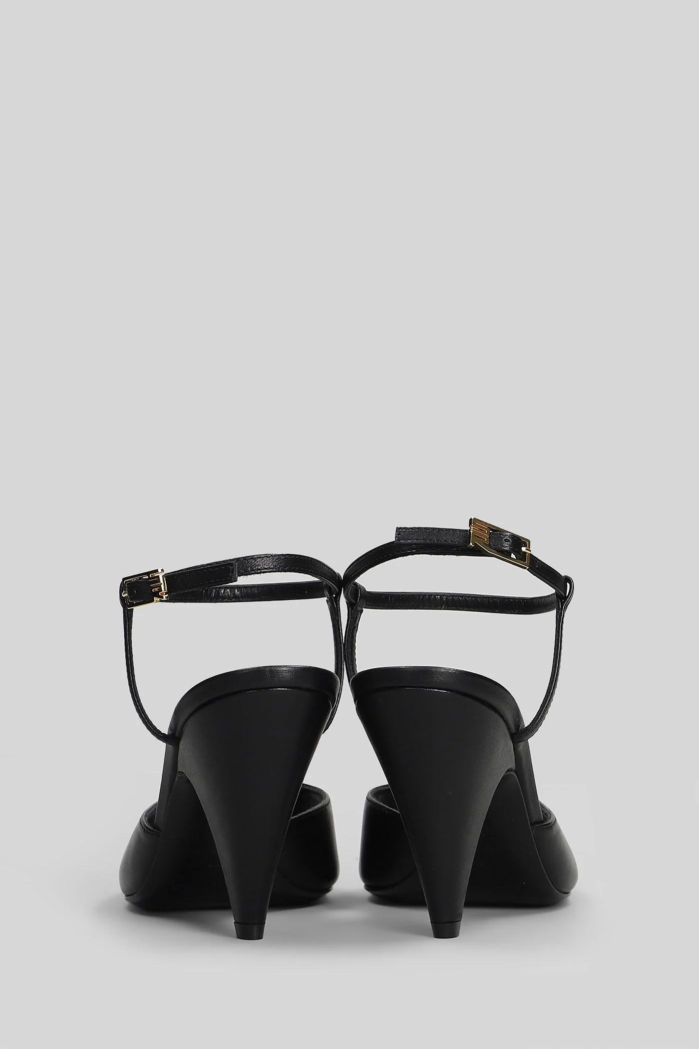 Beak 85 Sandals in black leather - Image 9