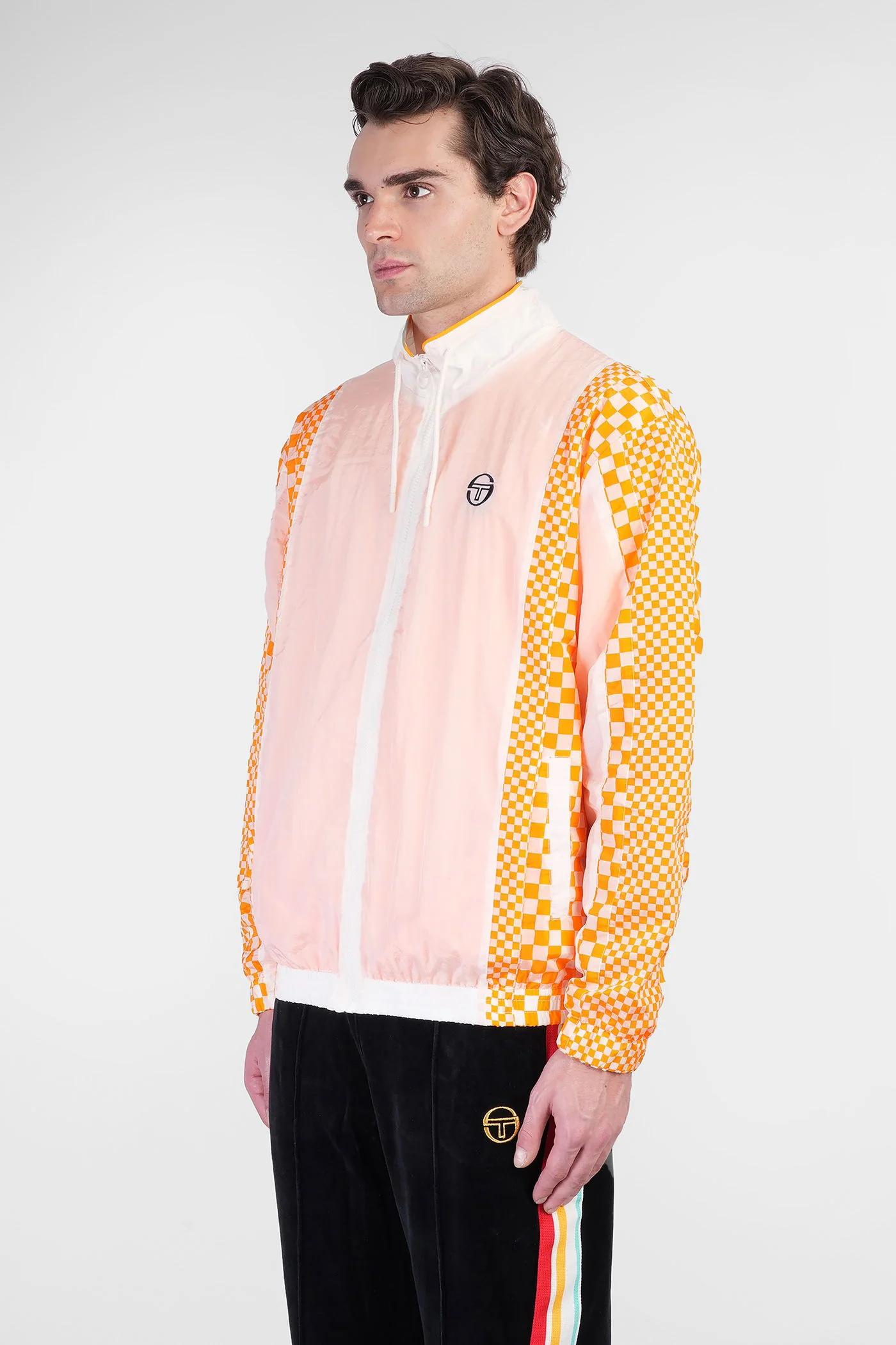 Alfredo Casual jacket in orange polyamide - Image 3
