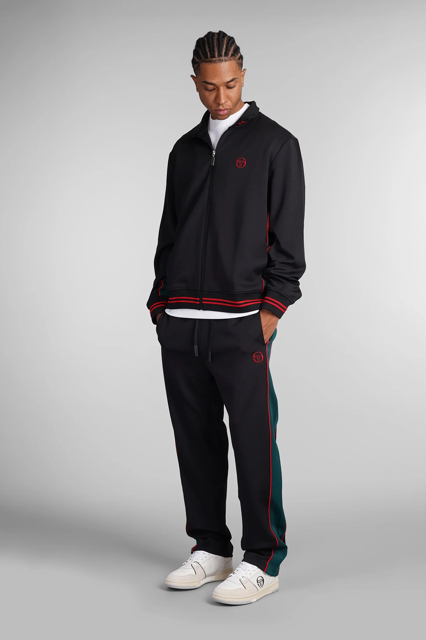 Pants in black polyester - Image 2
