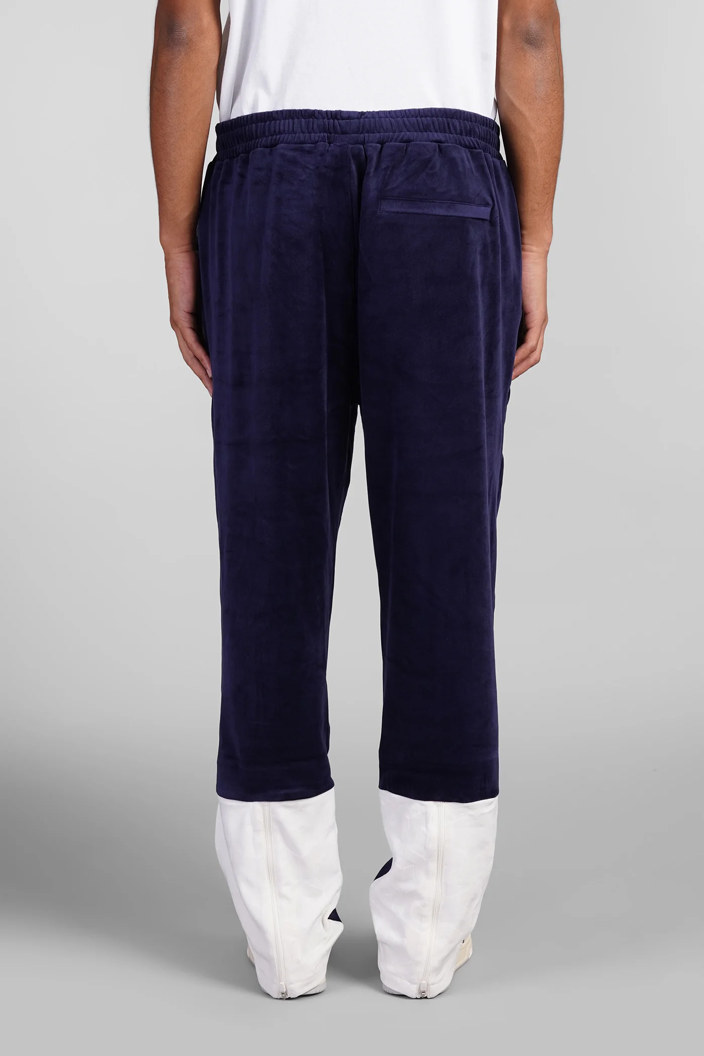 Pants in blue polyester - Image 3