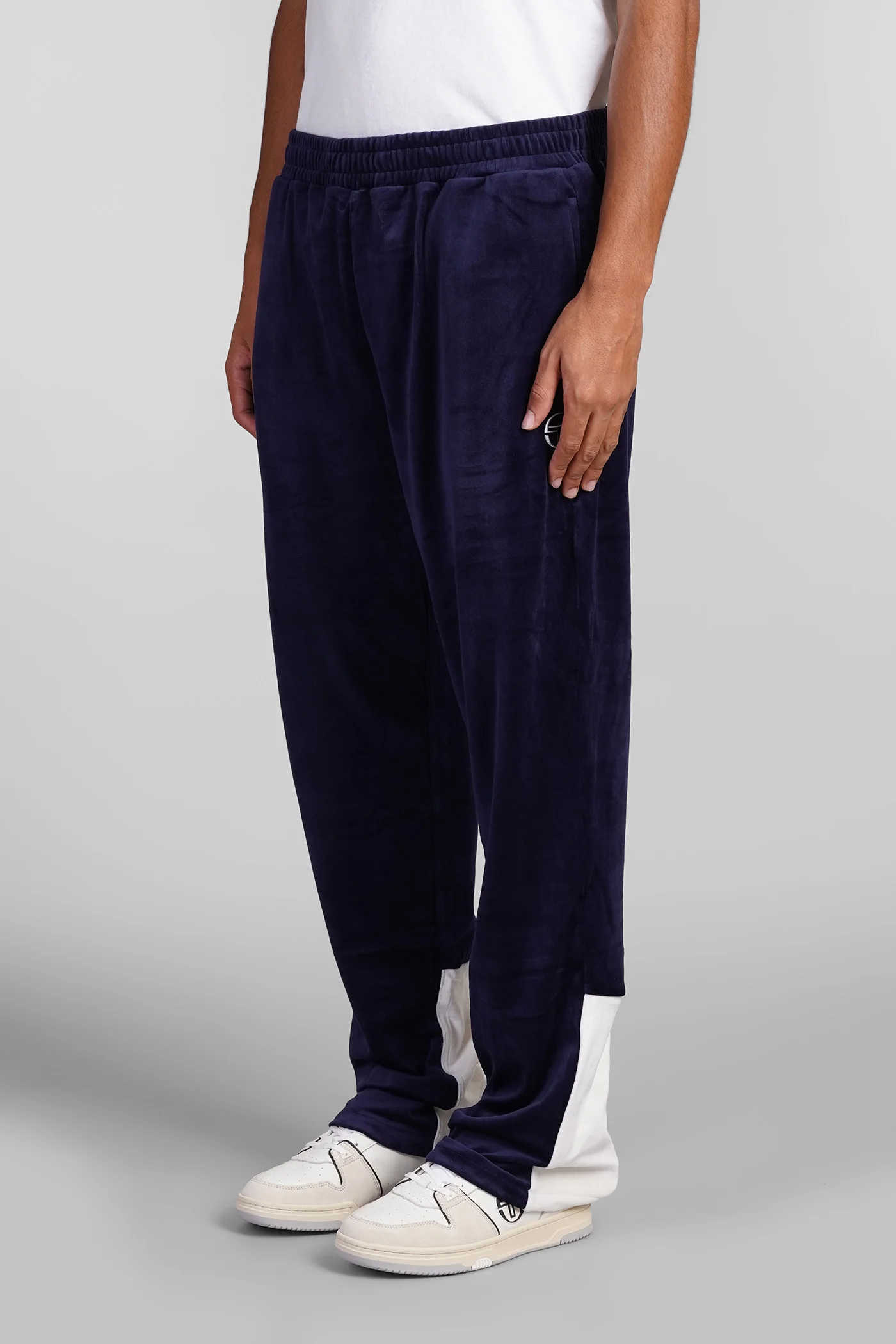 Pants in blue polyester - Image 4