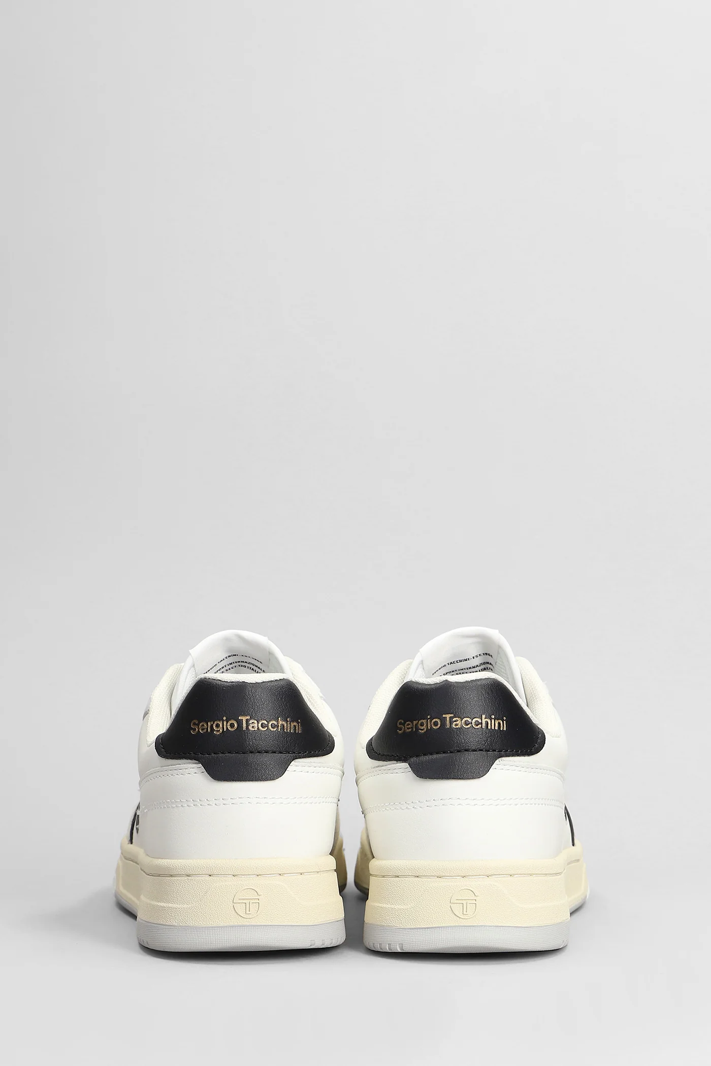 Sneakers in white suede and leather - Image 4