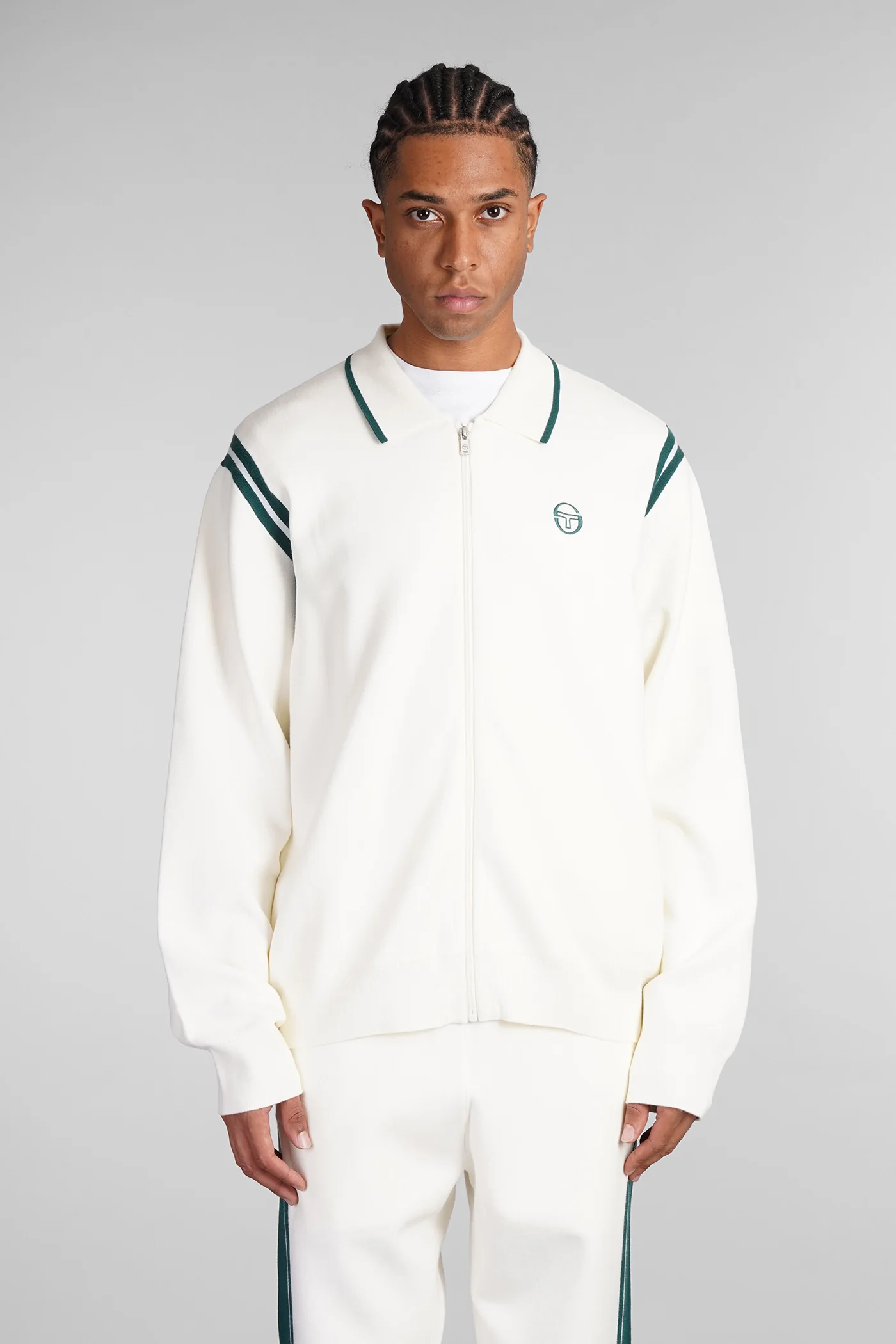 Sweatshirt in beige viscose