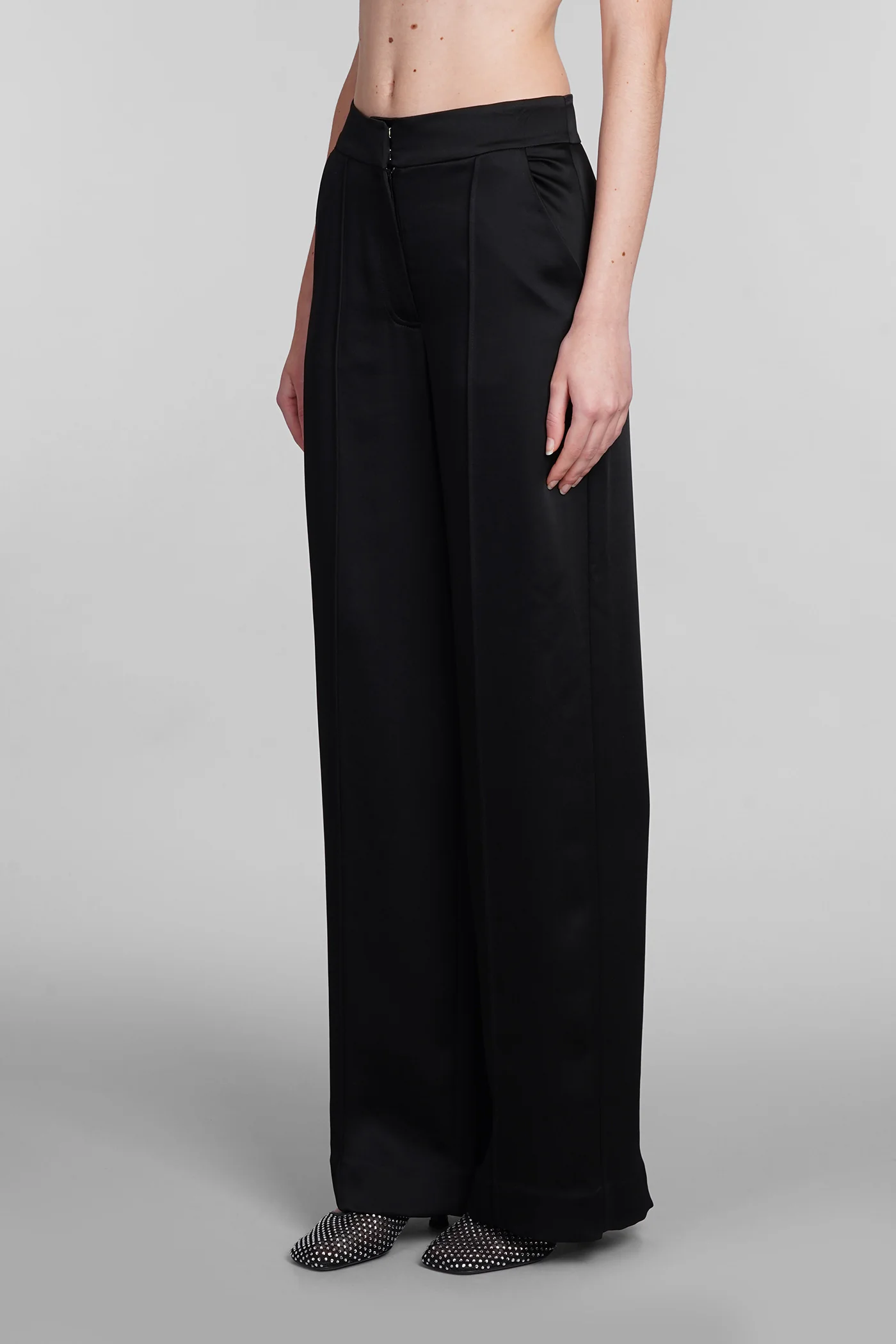 Kyra Pants in black acetate - Image 4