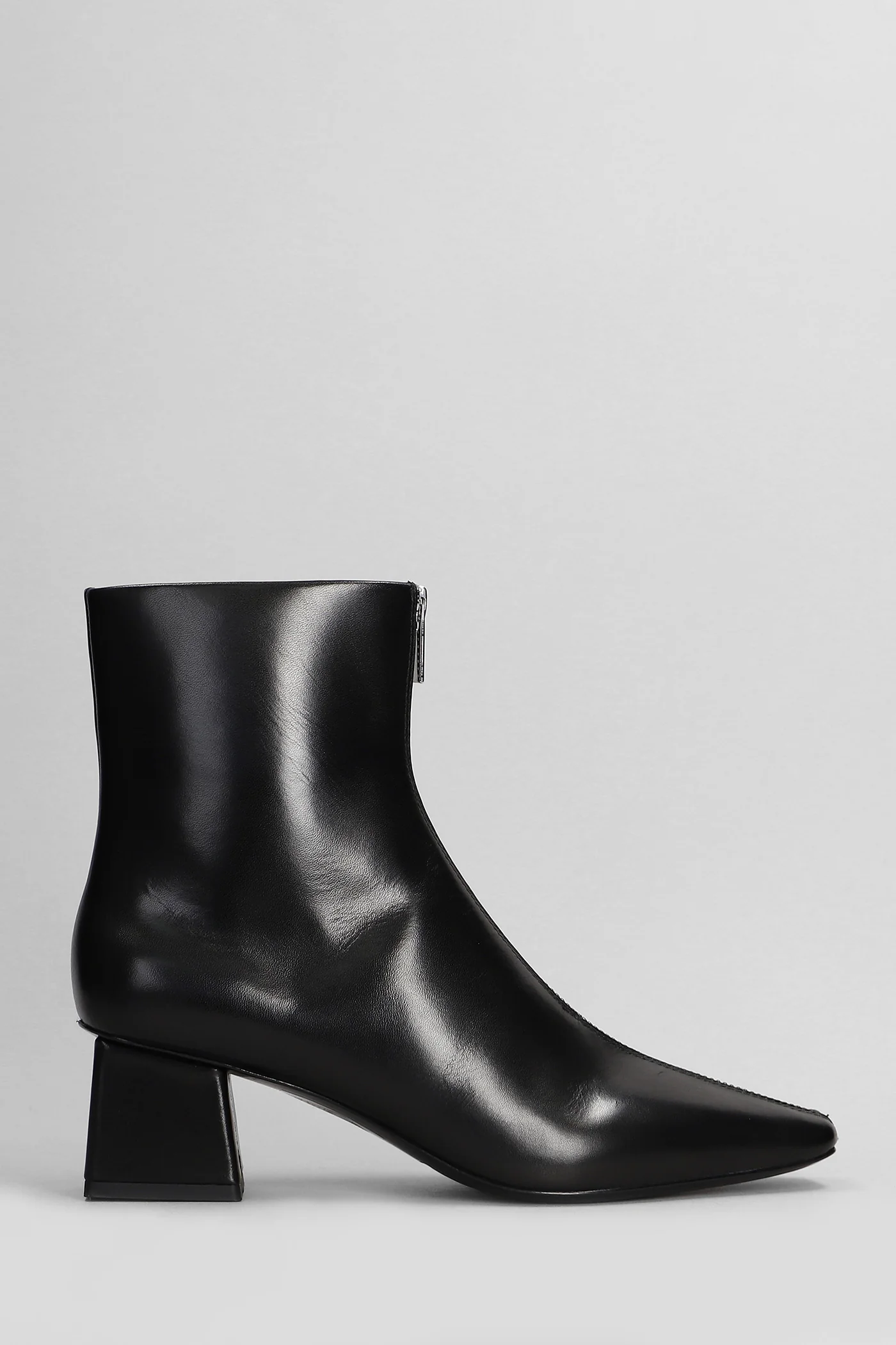 Ryder High heels Ankle boots in black leather