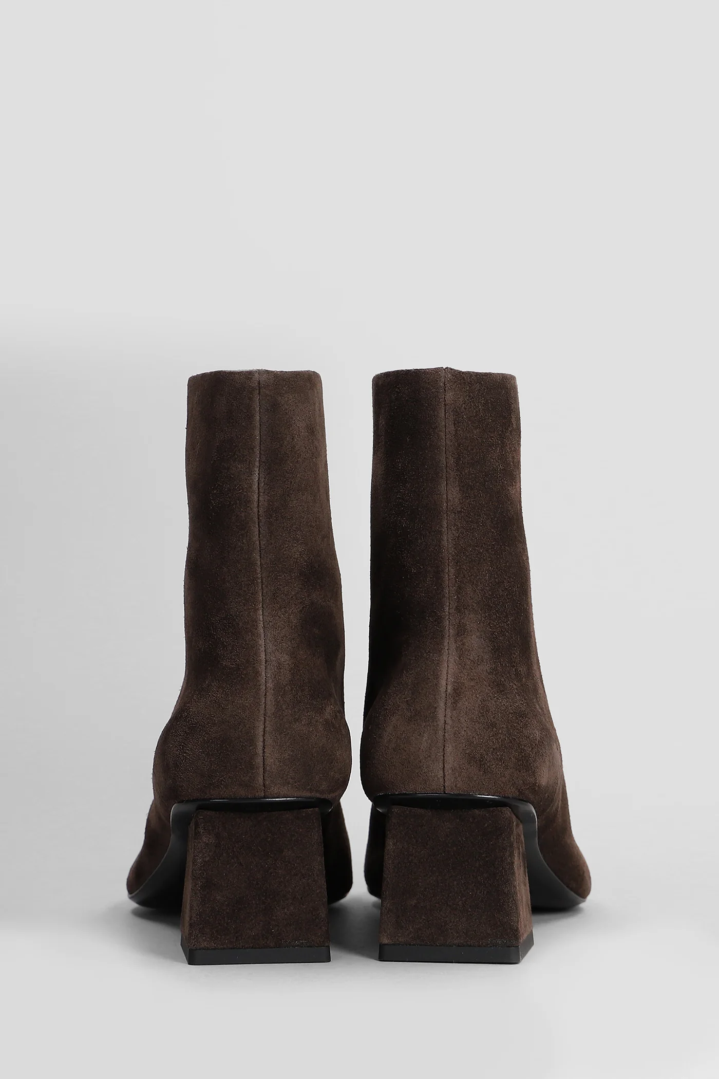 Ryder High heels Ankle boots in brown suede - Image 4
