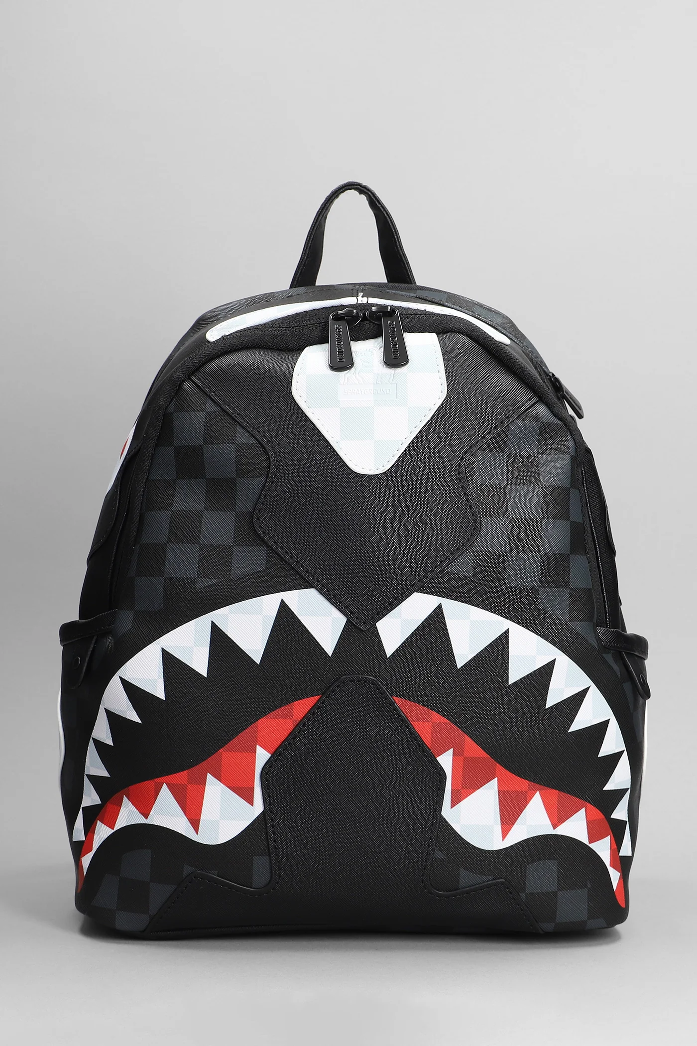 Backpack in black PVC