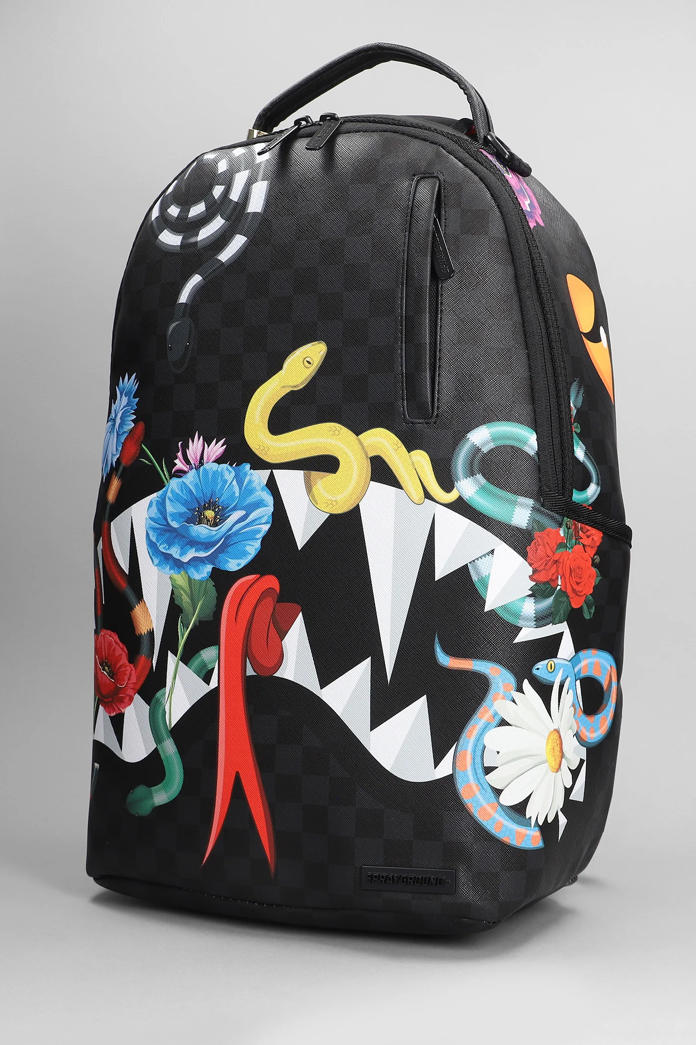 Backpack in black PVC - Image 2