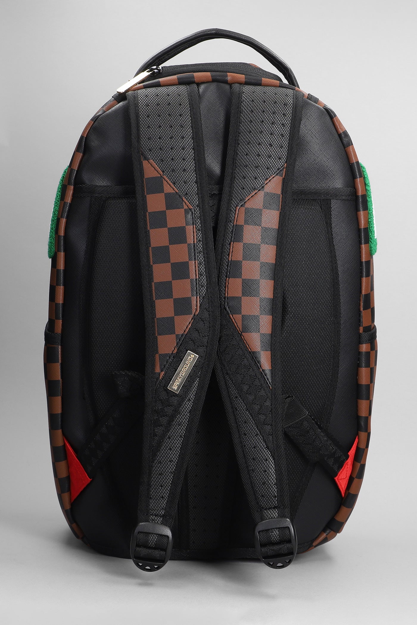 Backpack in brown PVC - Image 3