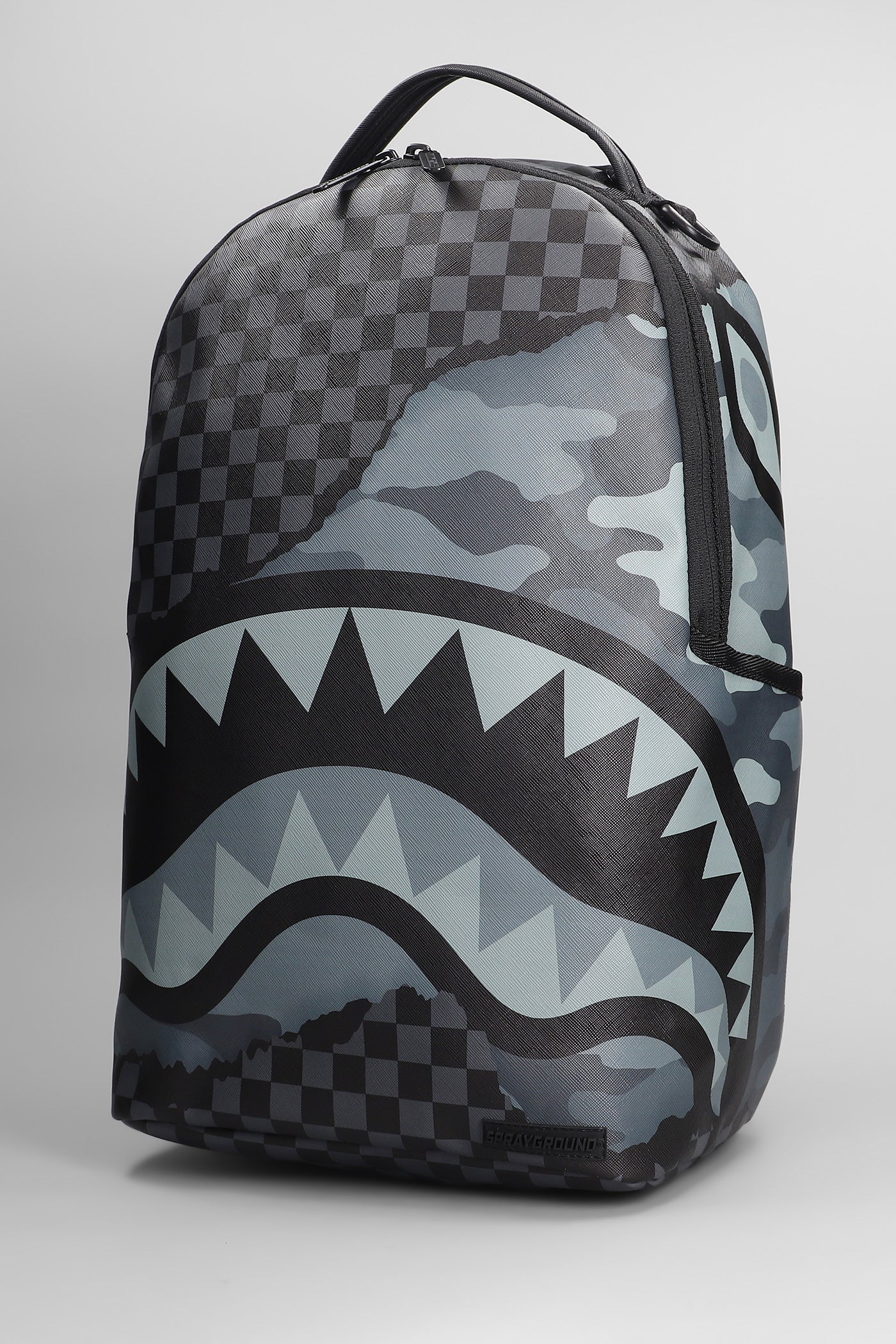 Backpack in grey PVC - Image 2