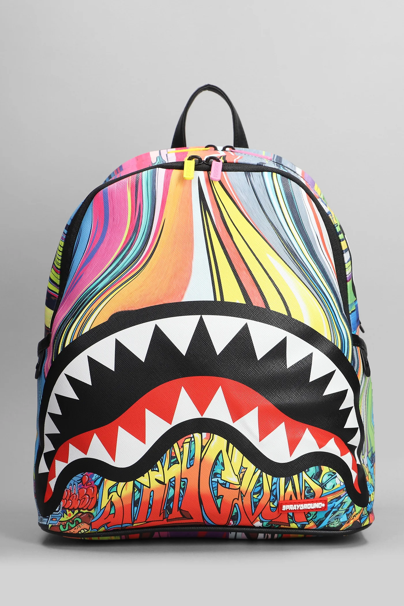 Backpack in multicolor PVC