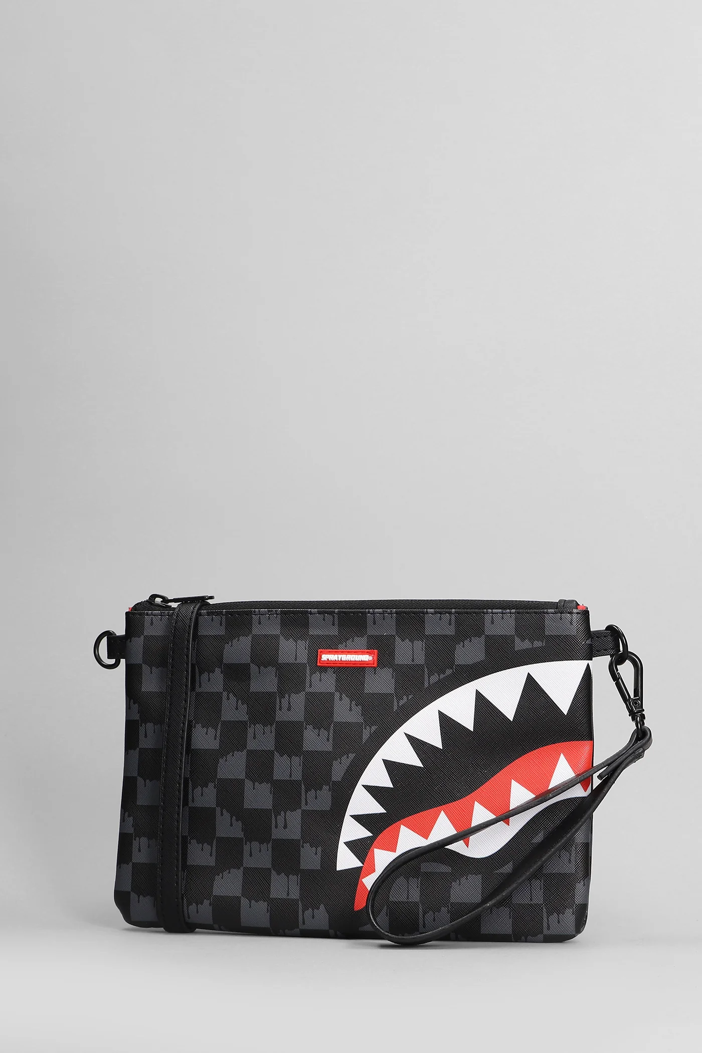 Clutch in black PVC - Image 2