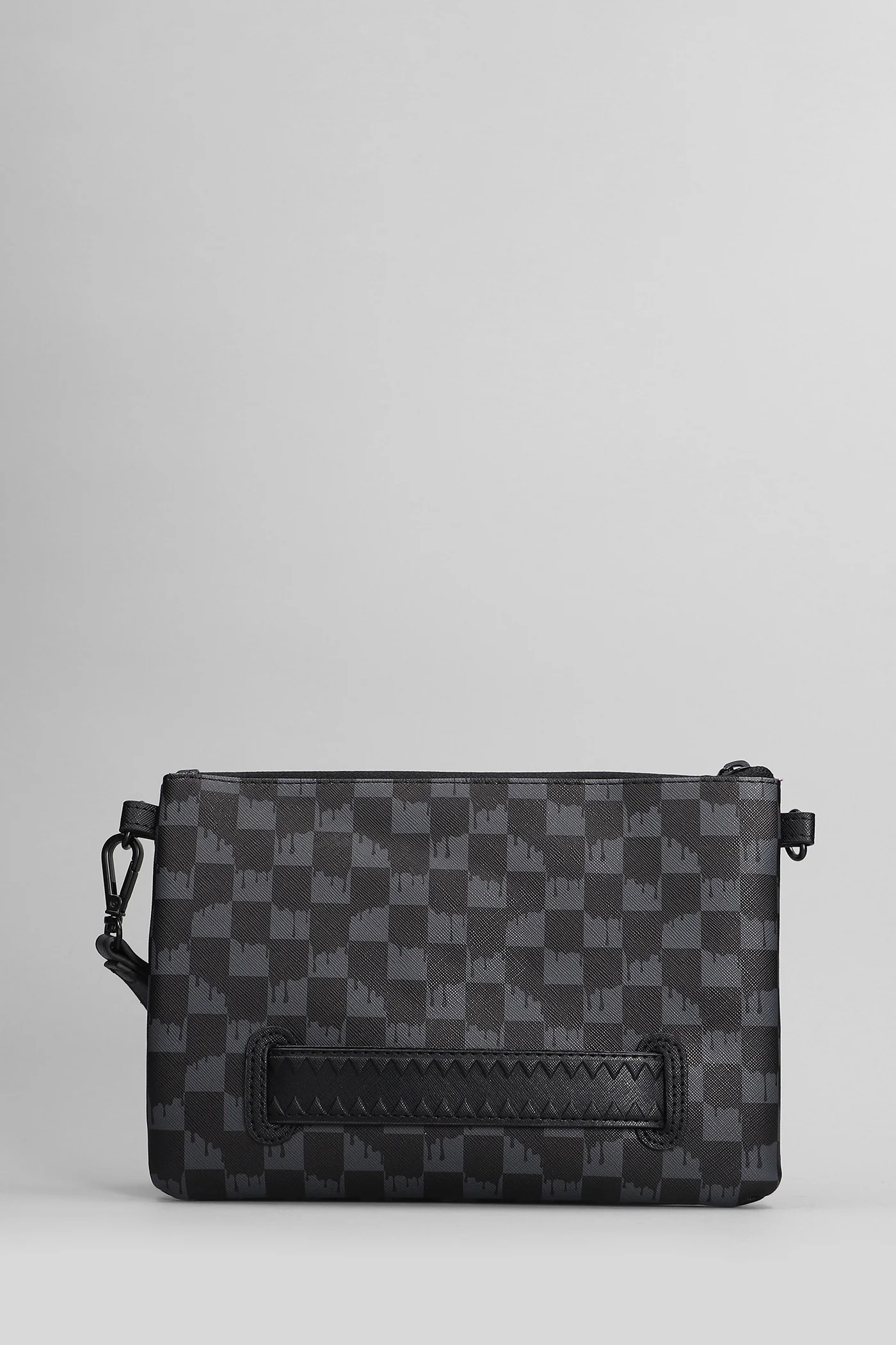 Clutch in black PVC - Image 3