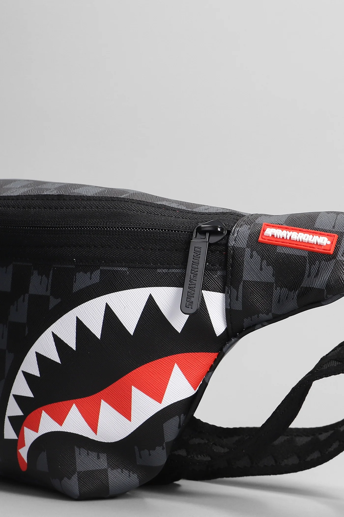 Waist Bag in black PVC - Image 4