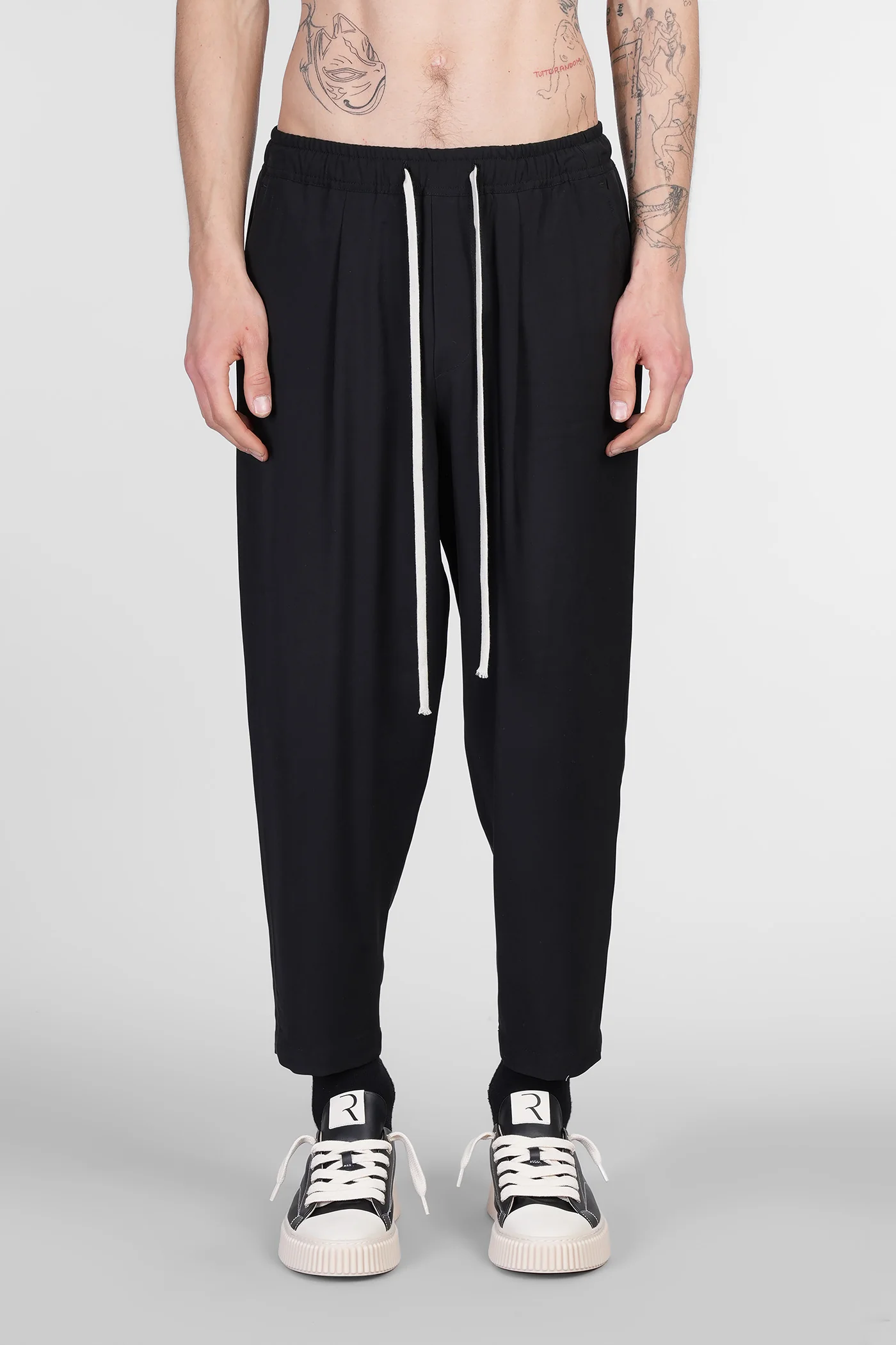 Bay Pants in black viscose