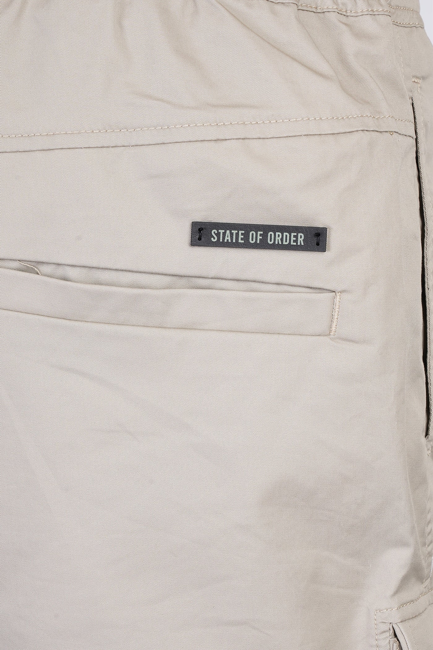 Couriers Shorts in beige cotton - Image 5