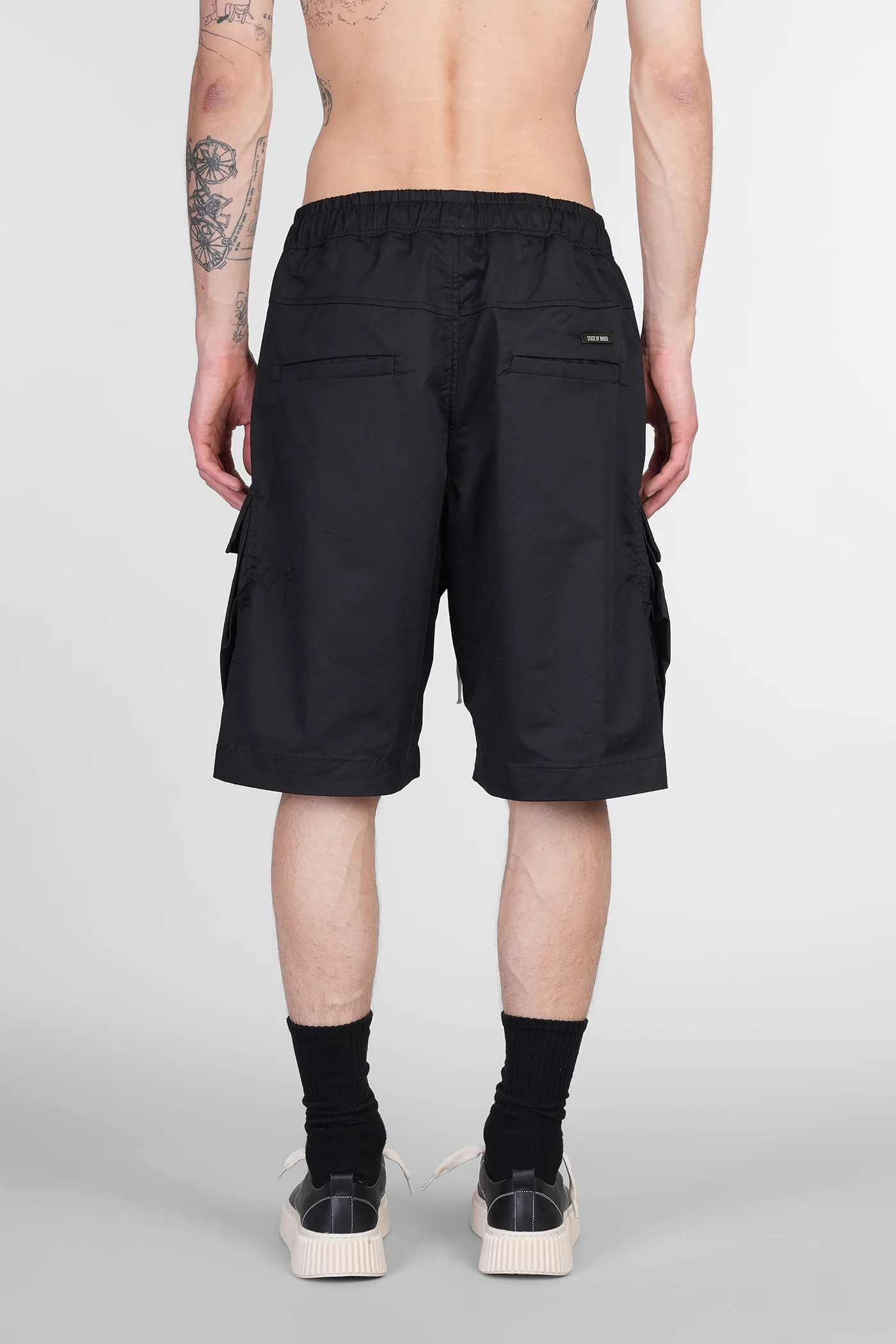 Couriers Shorts in black cotton - Image 3