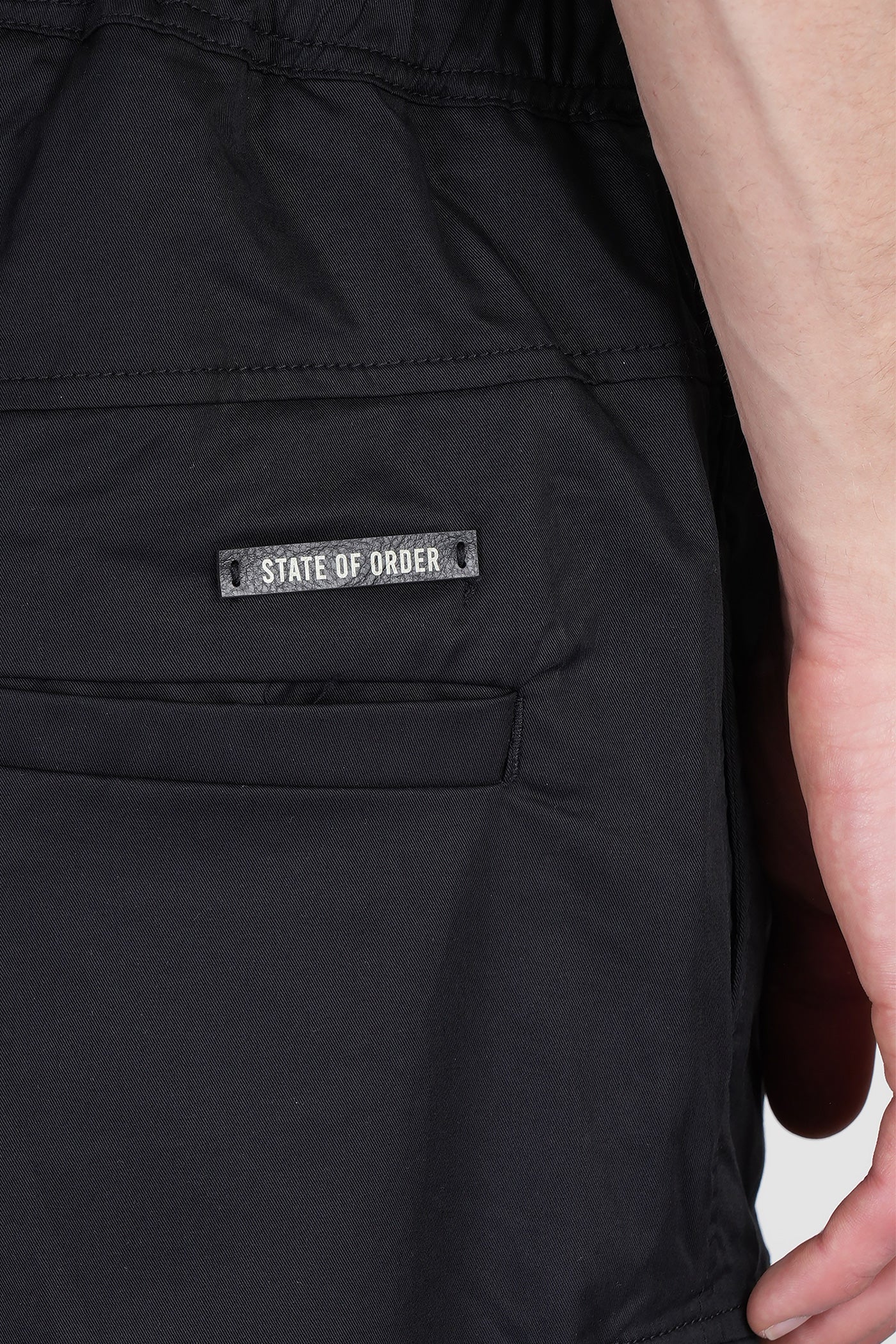 Couriers Shorts in black cotton - Image 5