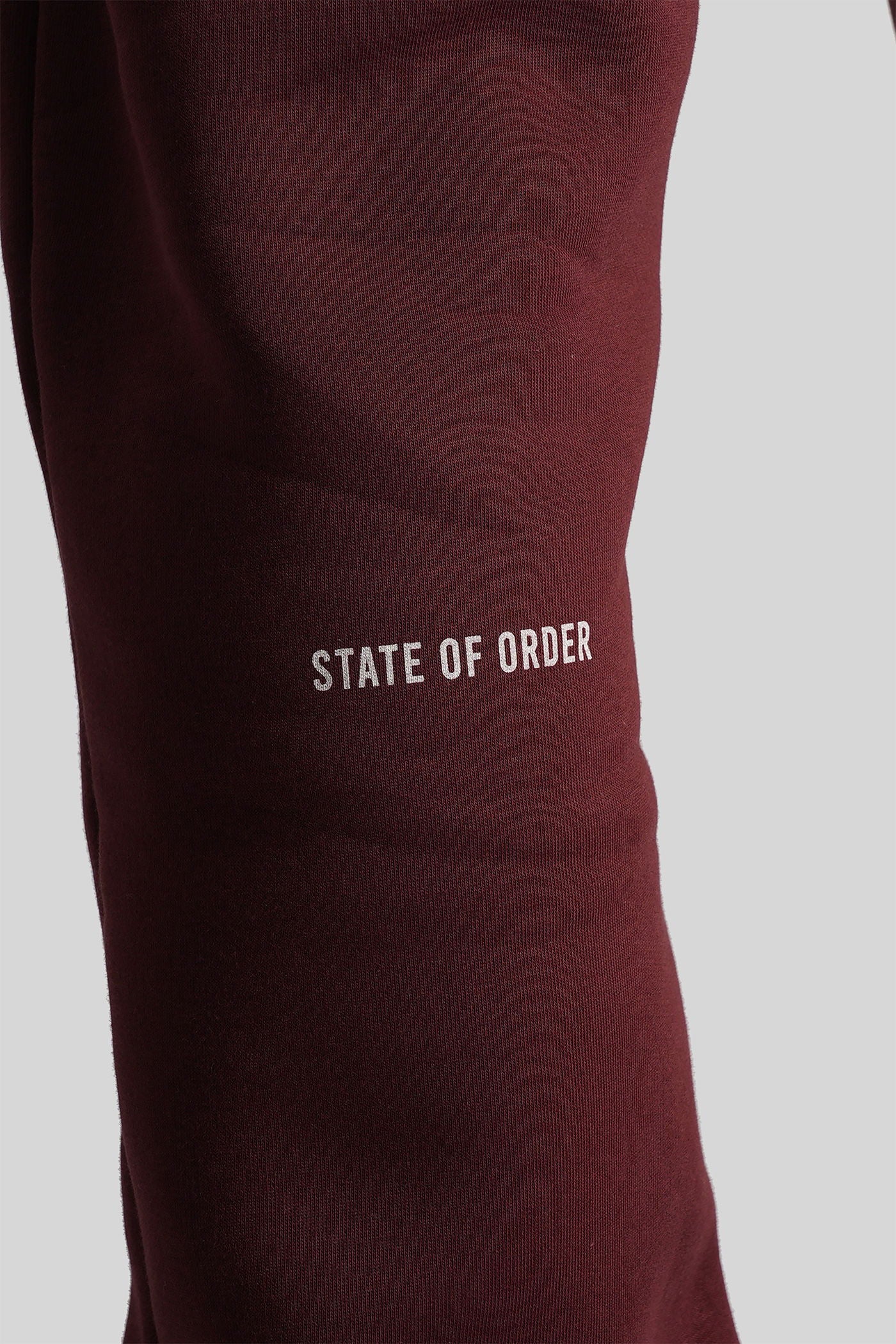 Pants in bordeaux cotton - Image 5