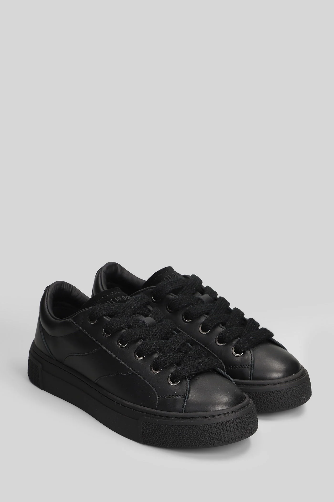 Piper Sneakers in black leather - Image 2