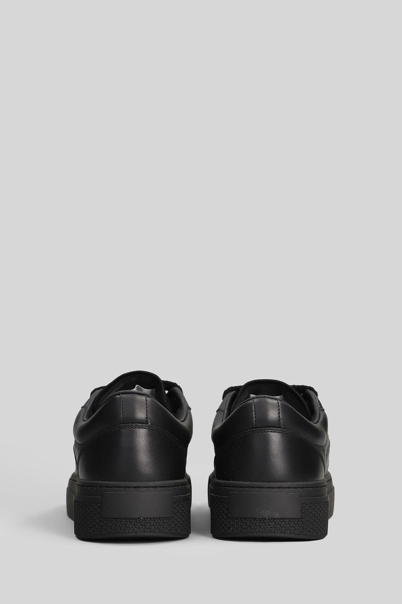 Piper Sneakers in black leather - Image 4